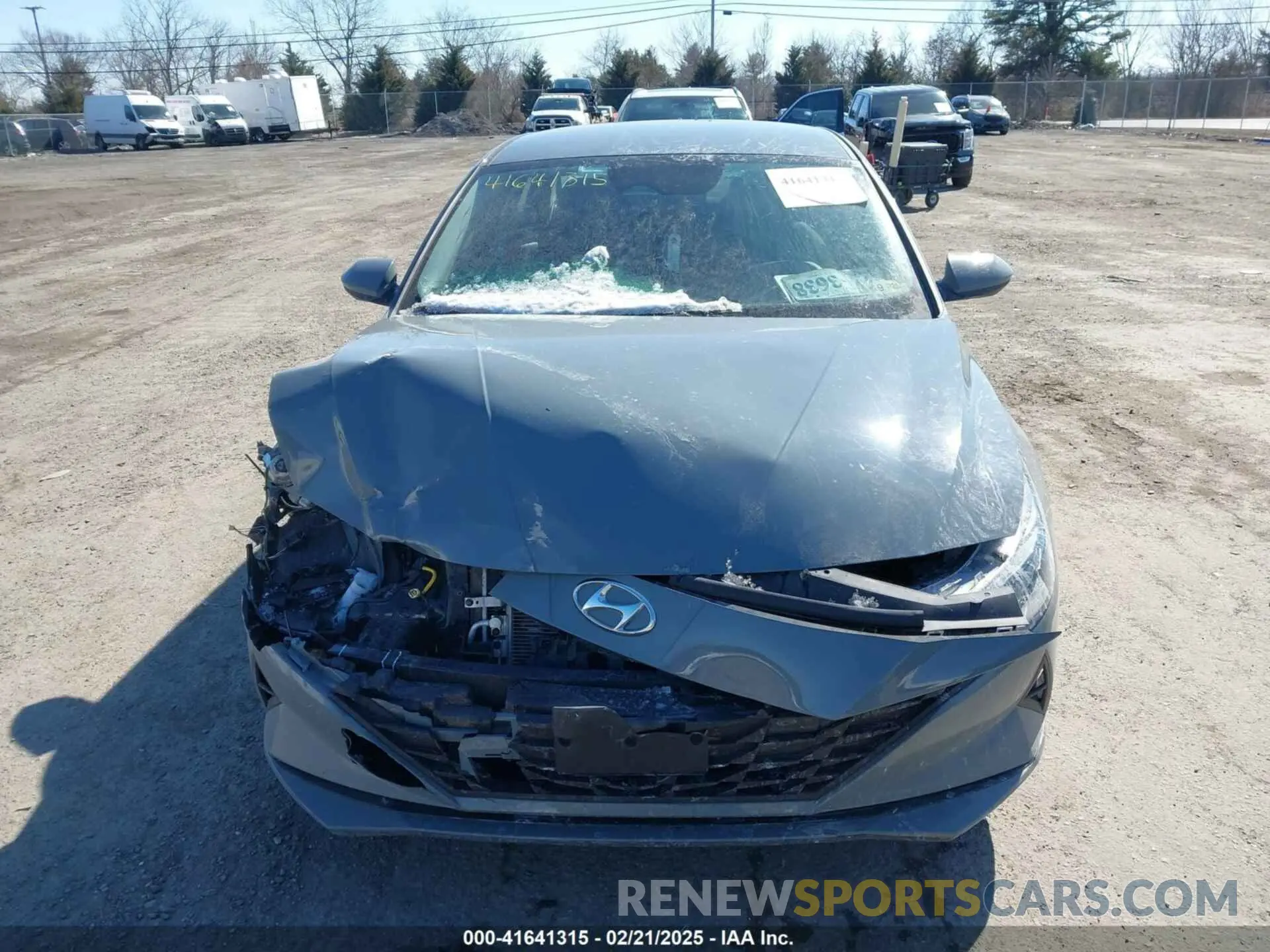 13 Фотография поврежденного автомобиля KMHLM4AJ1NU032127 HYUNDAI ELANTRA HYBRID 2022