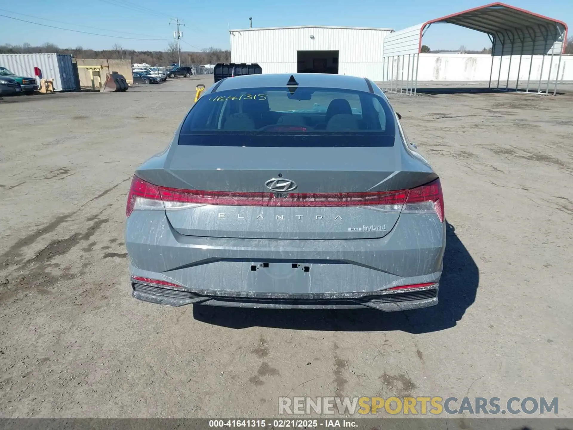 17 Фотография поврежденного автомобиля KMHLM4AJ1NU032127 HYUNDAI ELANTRA HYBRID 2022