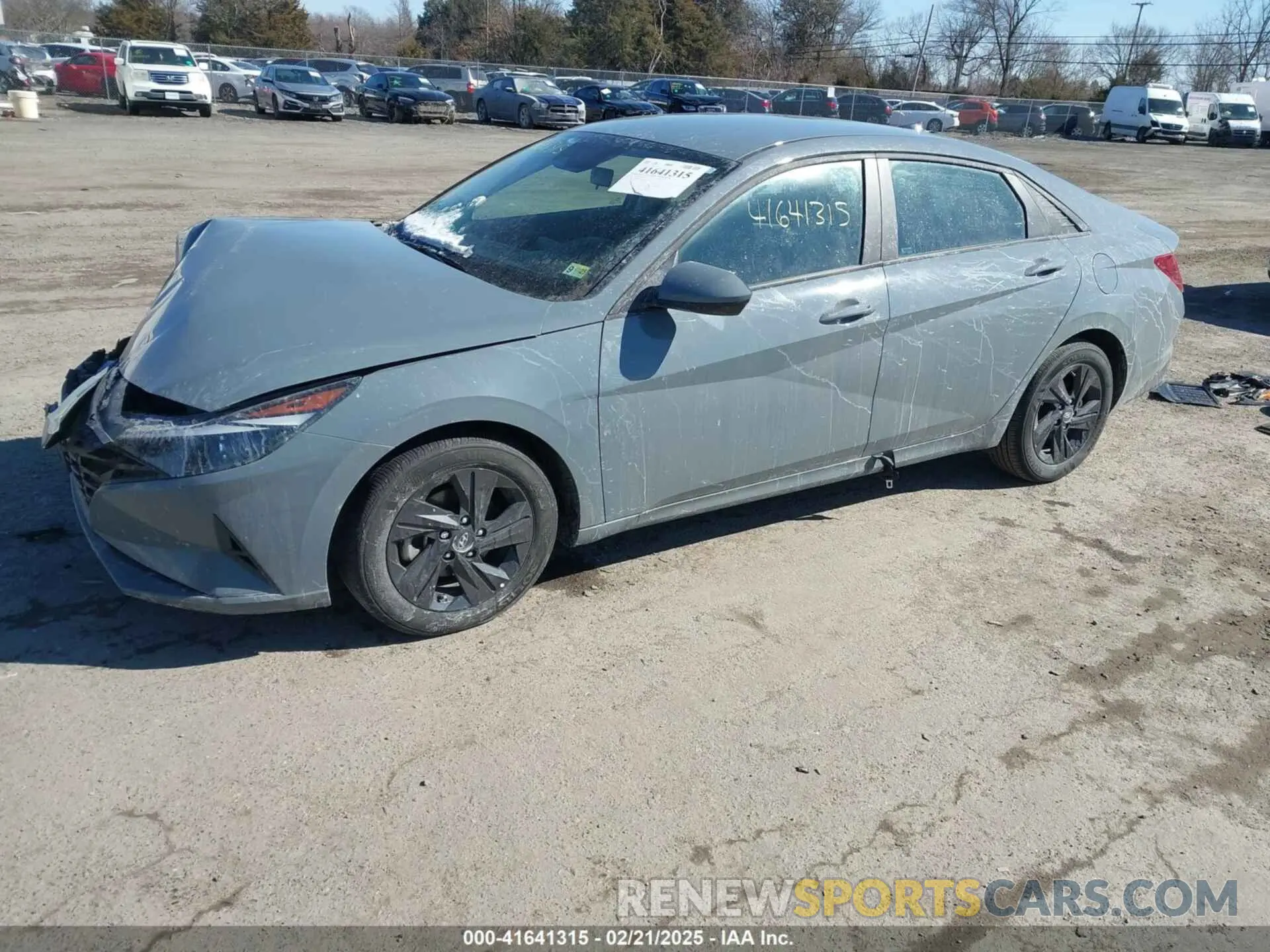 2 Фотография поврежденного автомобиля KMHLM4AJ1NU032127 HYUNDAI ELANTRA HYBRID 2022