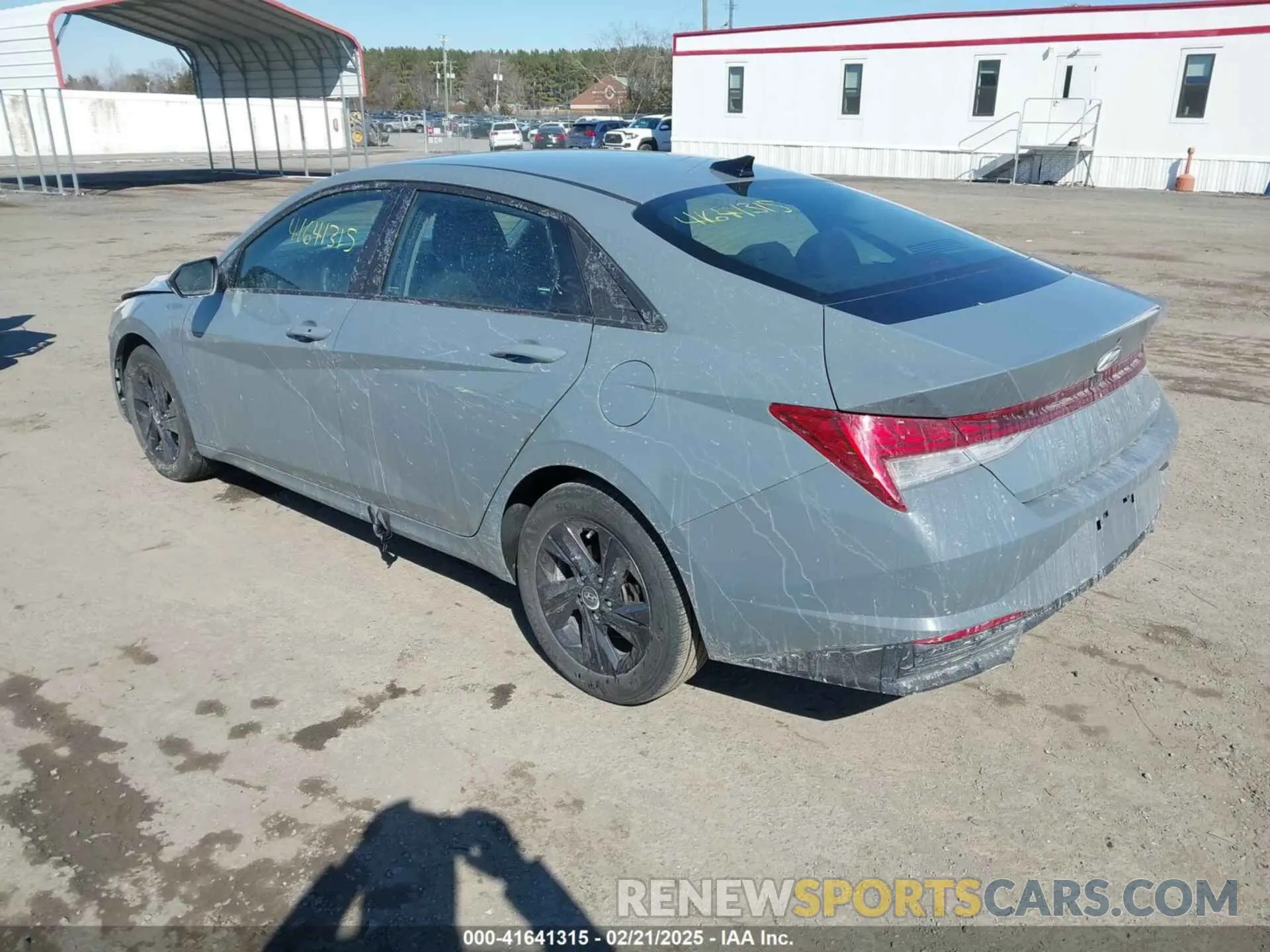 3 Фотография поврежденного автомобиля KMHLM4AJ1NU032127 HYUNDAI ELANTRA HYBRID 2022