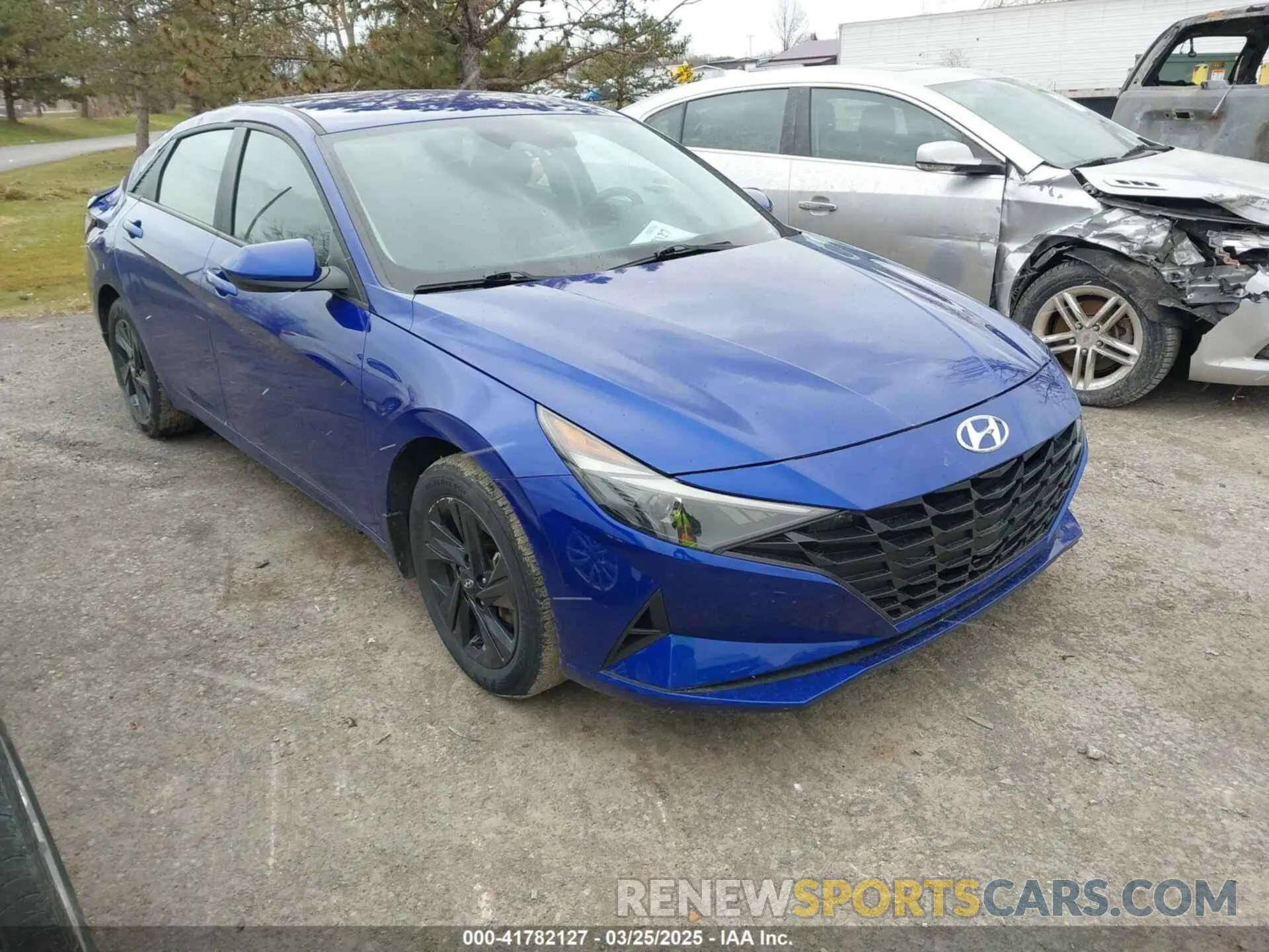 1 Фотография поврежденного автомобиля KMHLM4AJ2NU025963 HYUNDAI ELANTRA HYBRID 2022