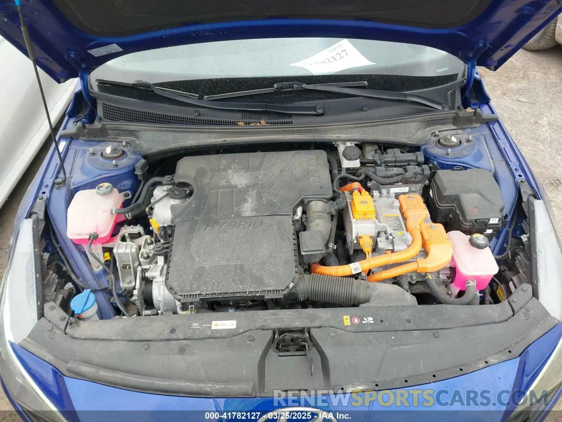 10 Фотография поврежденного автомобиля KMHLM4AJ2NU025963 HYUNDAI ELANTRA HYBRID 2022