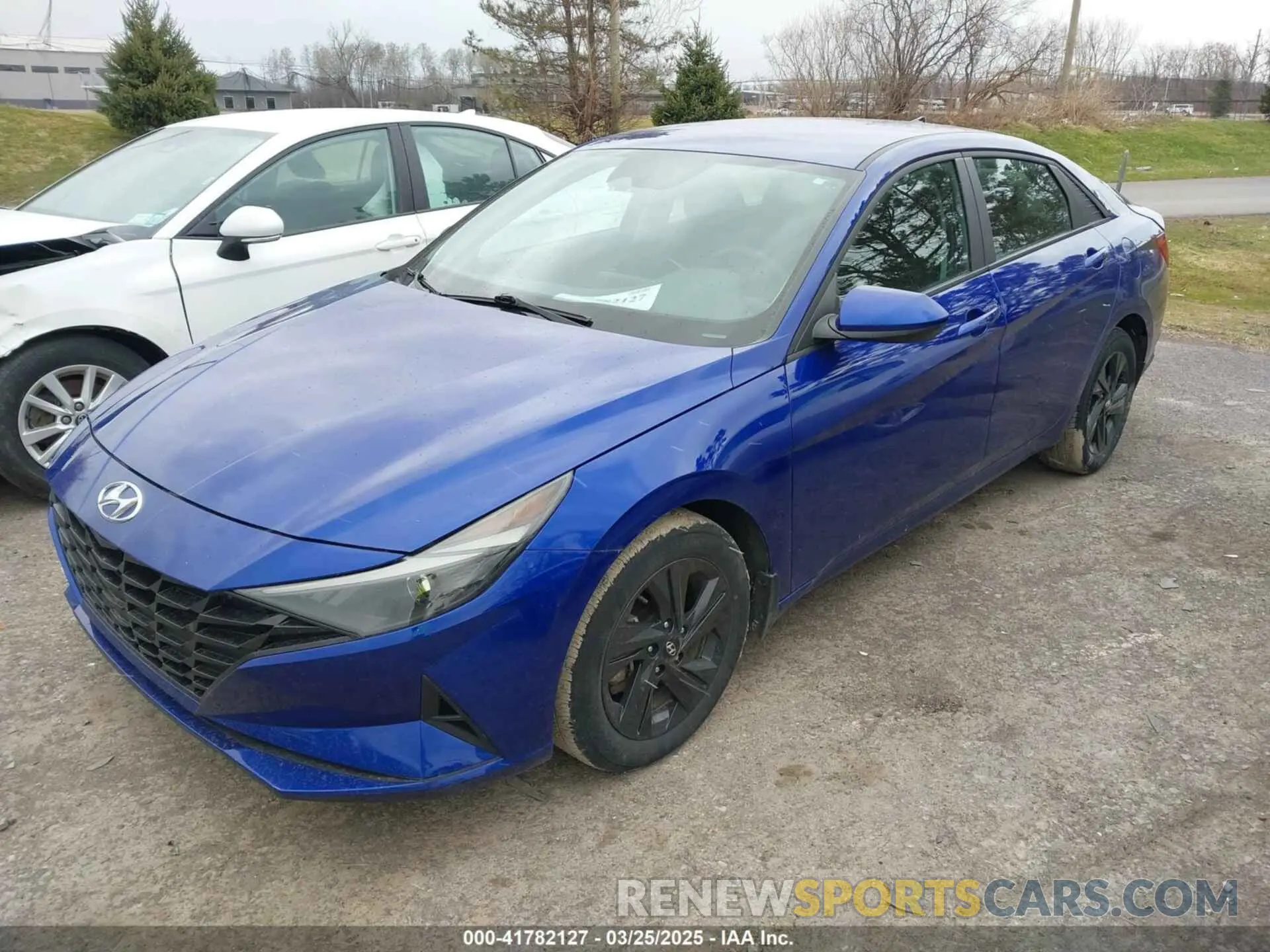 2 Фотография поврежденного автомобиля KMHLM4AJ2NU025963 HYUNDAI ELANTRA HYBRID 2022