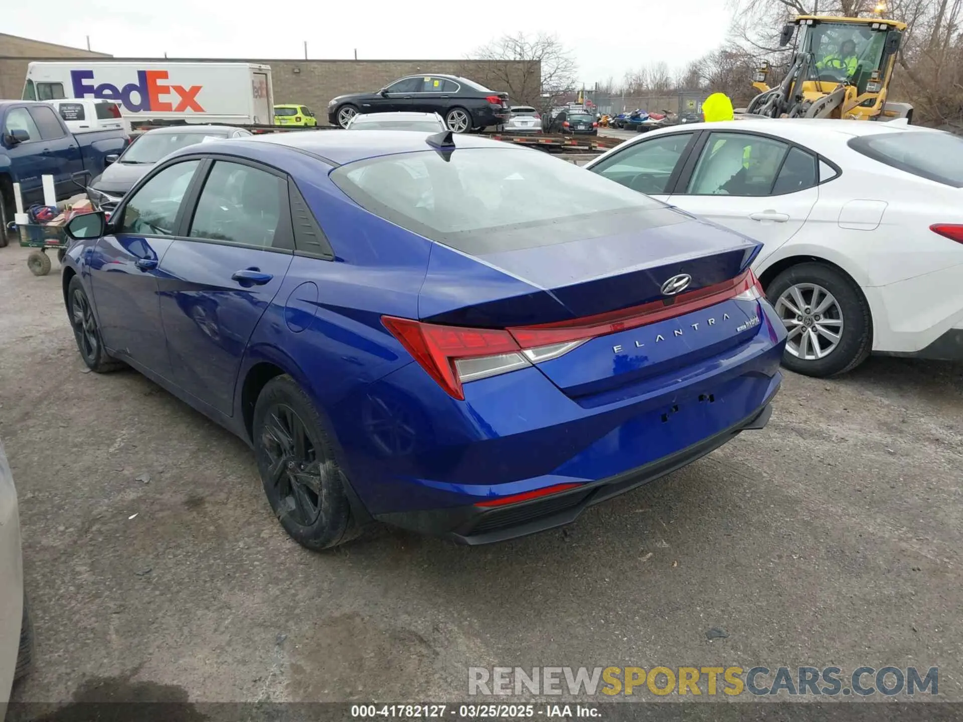 3 Фотография поврежденного автомобиля KMHLM4AJ2NU025963 HYUNDAI ELANTRA HYBRID 2022