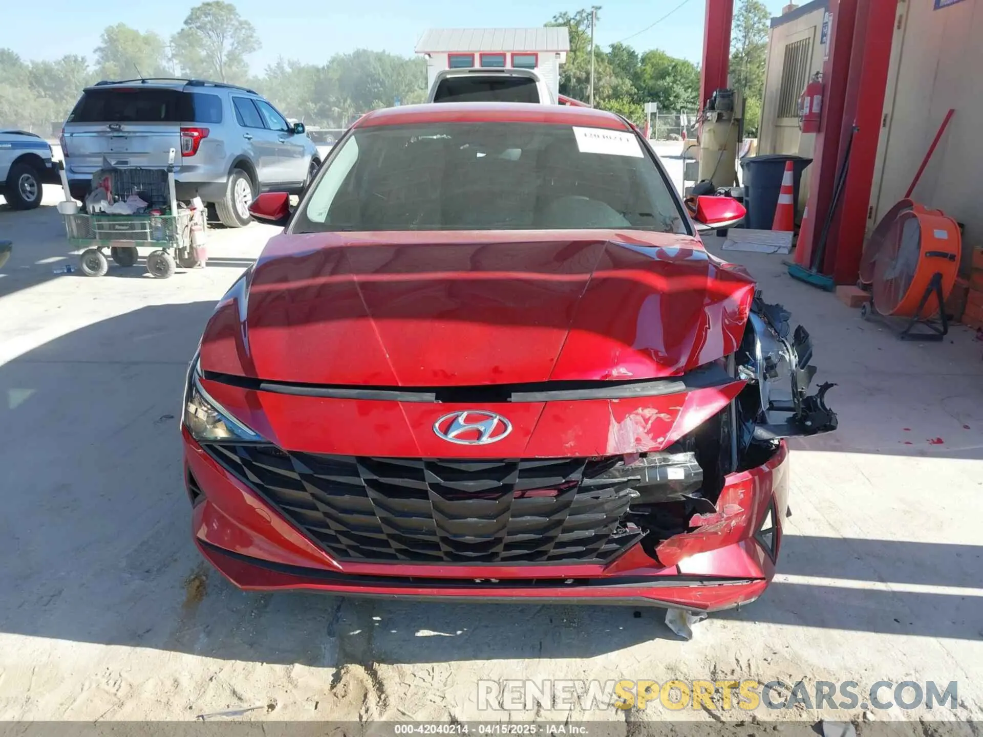 13 Photograph of a damaged car KMHLM4AJ4NU030243 HYUNDAI ELANTRA HYBRID 2022