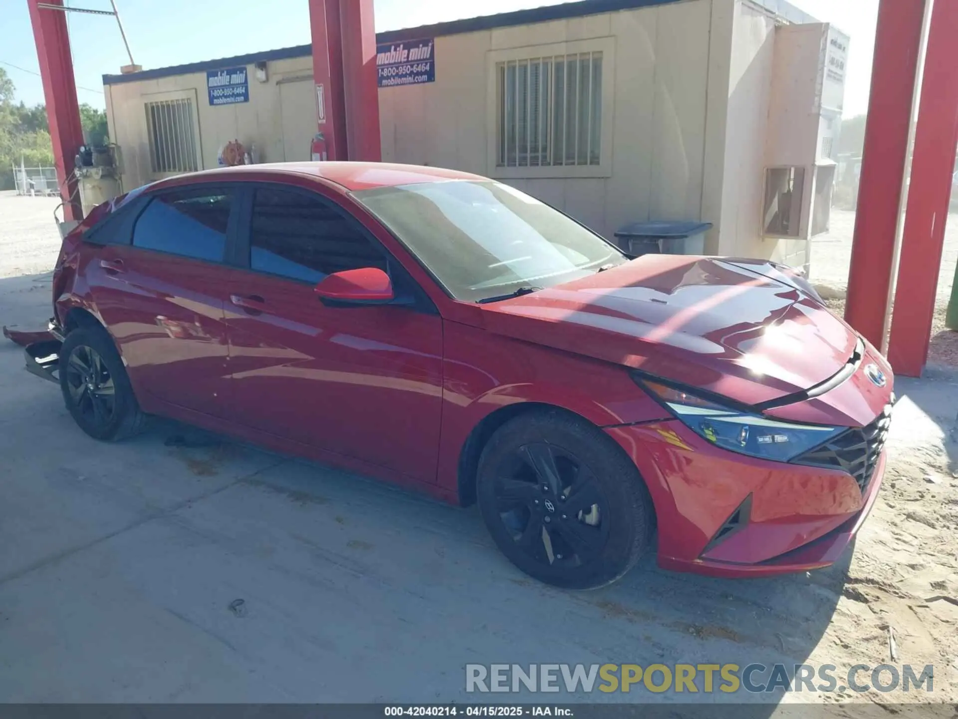 14 Photograph of a damaged car KMHLM4AJ4NU030243 HYUNDAI ELANTRA HYBRID 2022