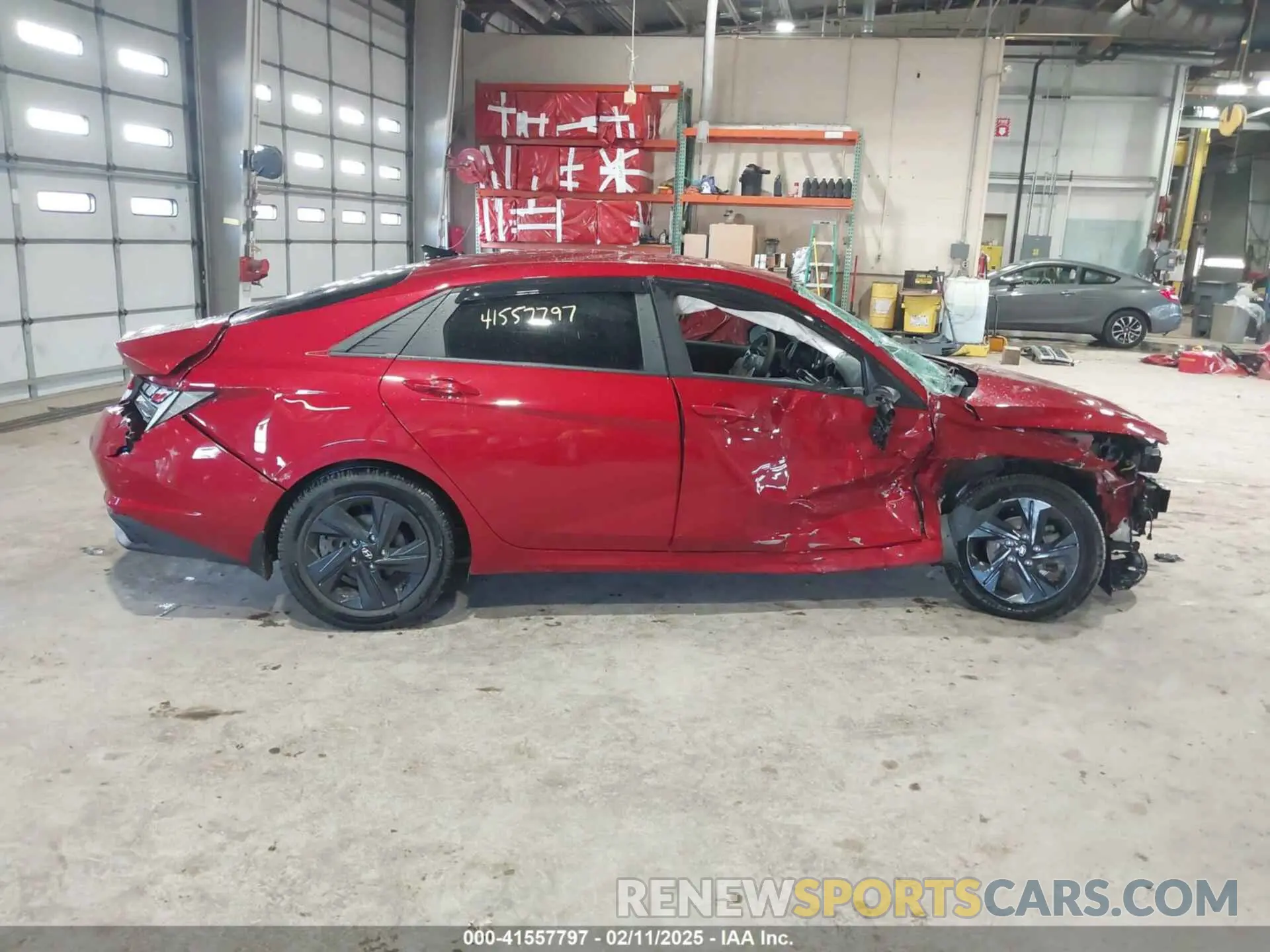 13 Фотография поврежденного автомобиля KMHLM4AJ7NU030804 HYUNDAI ELANTRA HYBRID 2022