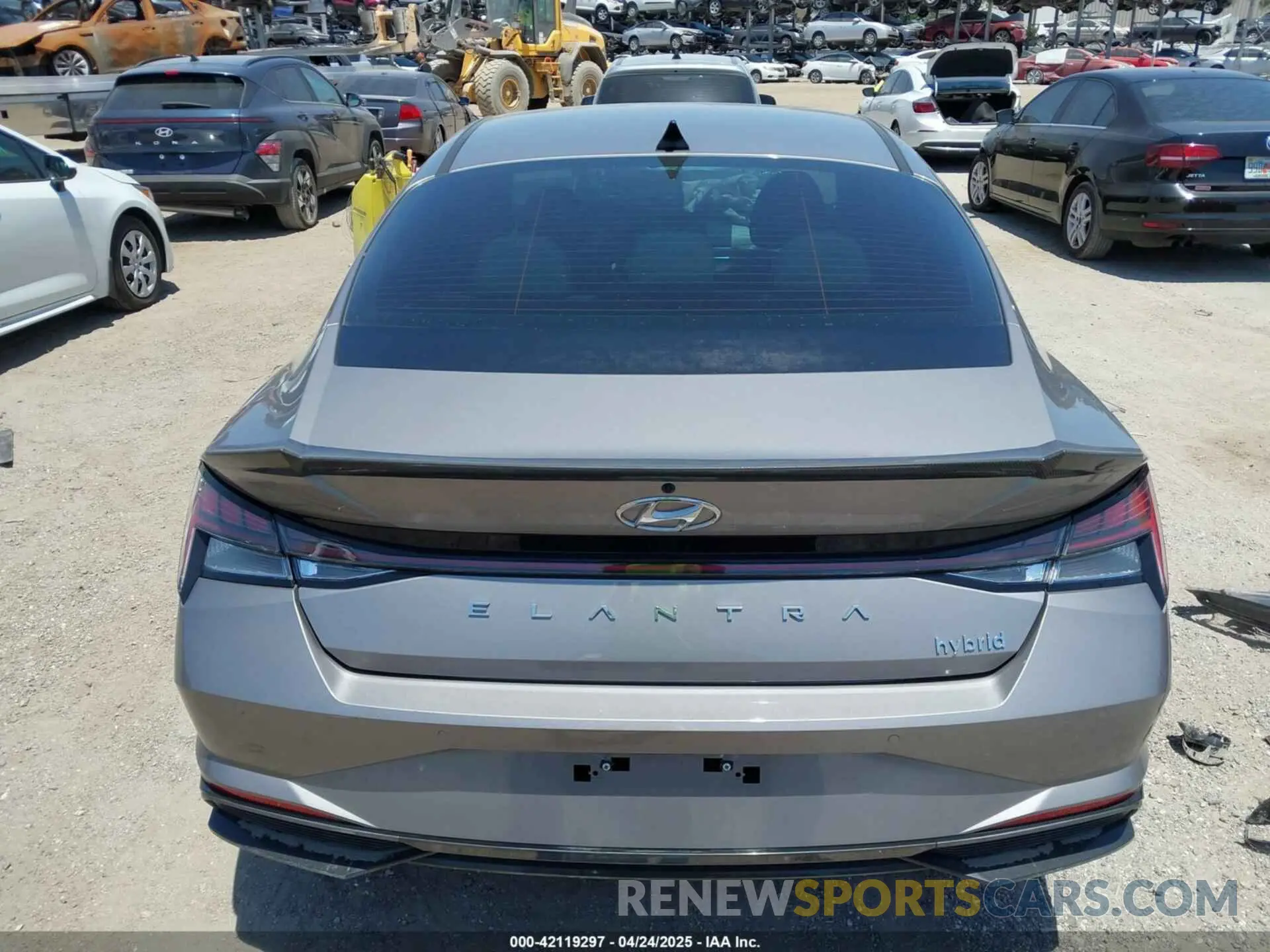 17 Photograph of a damaged car KMHLN4AJ1NU027118 HYUNDAI ELANTRA HYBRID 2022