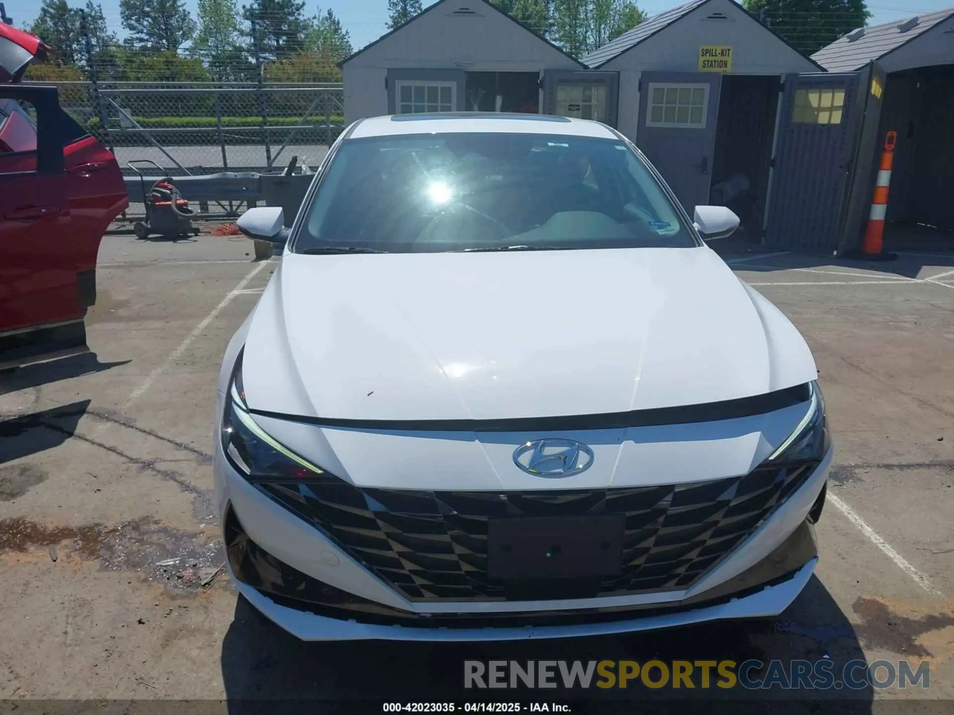 12 Фотография поврежденного автомобиля KMHLN4AJ2NU019478 HYUNDAI ELANTRA HYBRID 2022