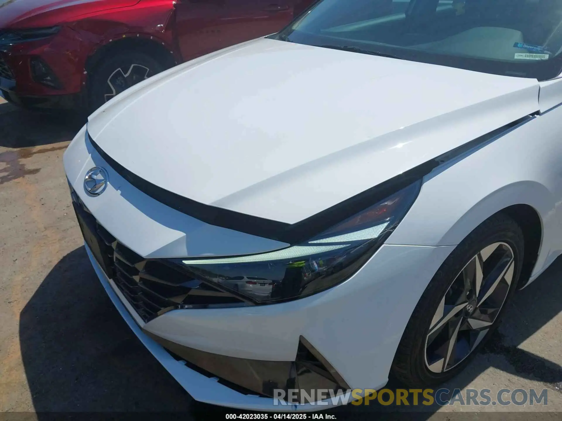 20 Фотография поврежденного автомобиля KMHLN4AJ2NU019478 HYUNDAI ELANTRA HYBRID 2022