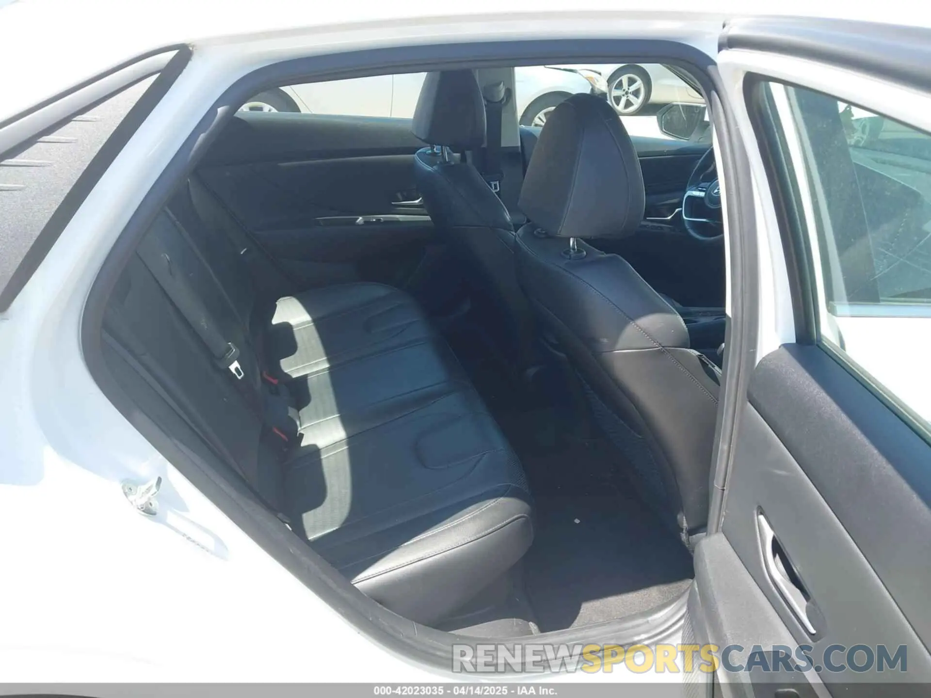 8 Фотография поврежденного автомобиля KMHLN4AJ2NU019478 HYUNDAI ELANTRA HYBRID 2022
