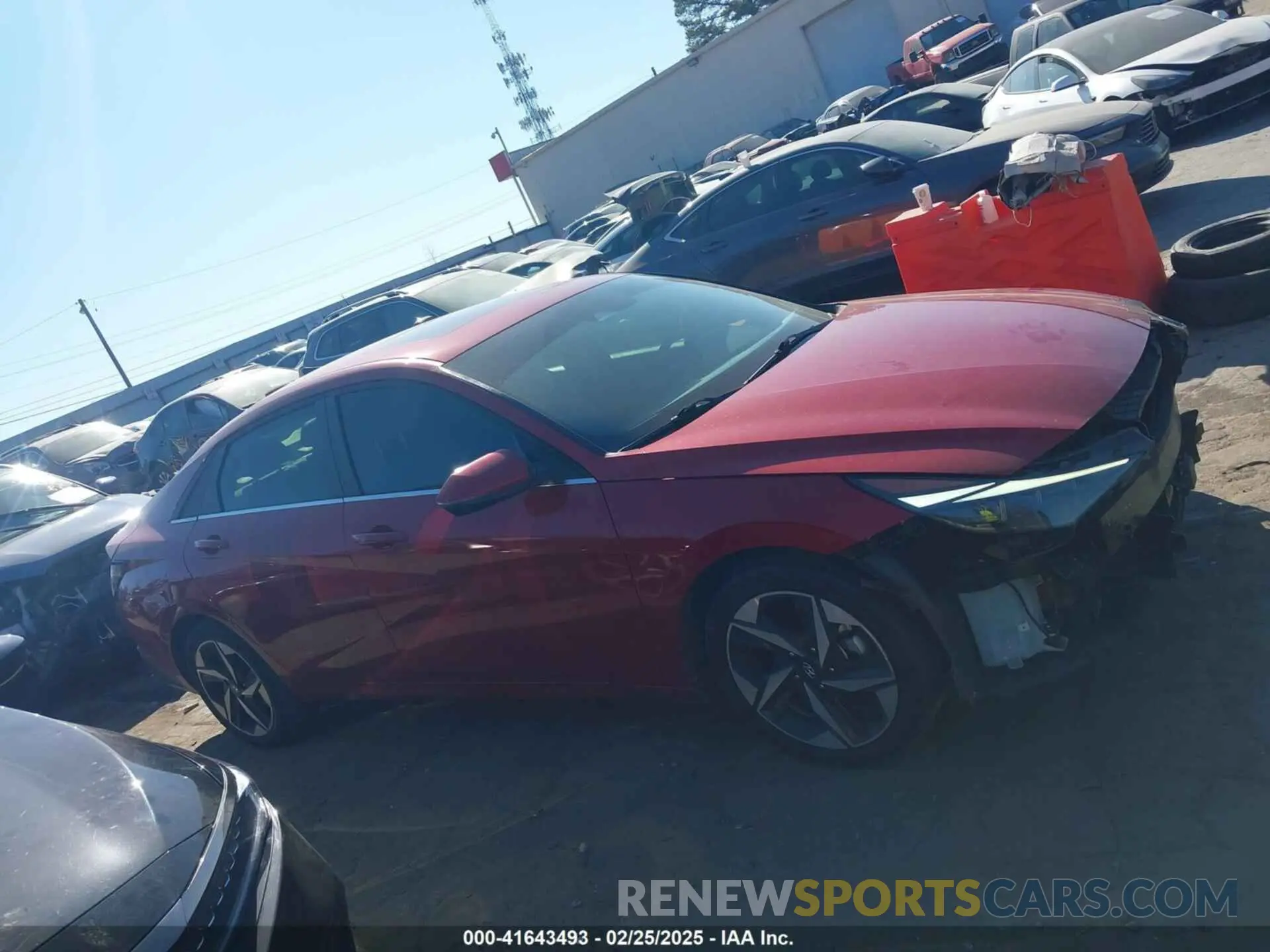 13 Фотография поврежденного автомобиля KMHLN4AJ2NU024213 HYUNDAI ELANTRA HYBRID 2022