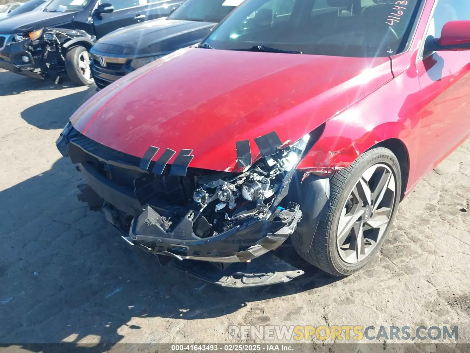 6 Фотография поврежденного автомобиля KMHLN4AJ2NU024213 HYUNDAI ELANTRA HYBRID 2022