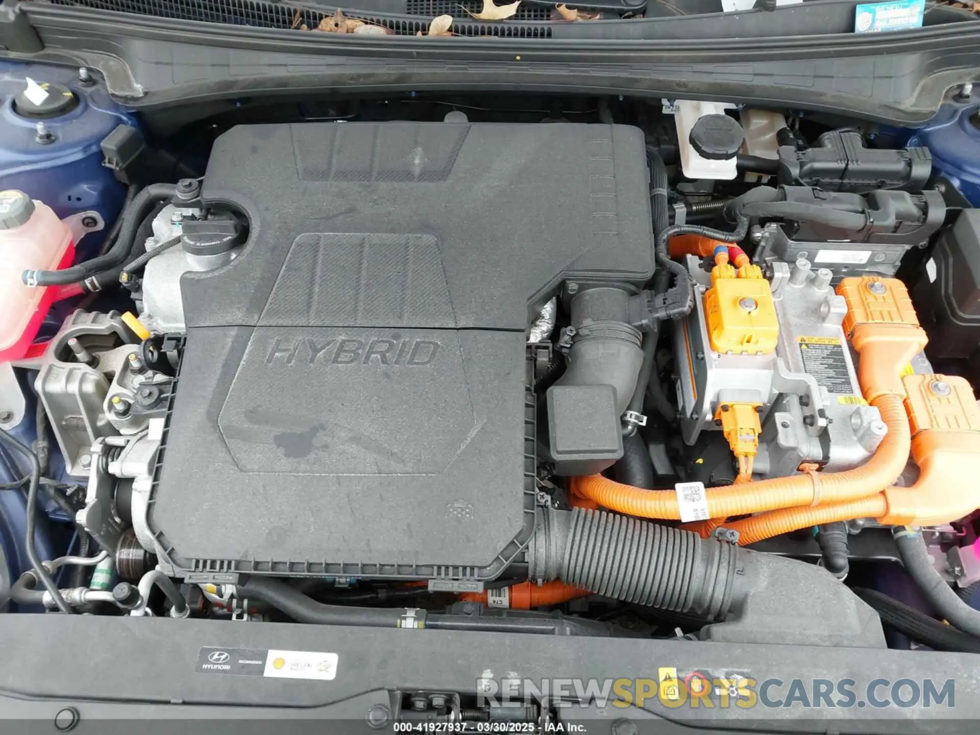10 Фотография поврежденного автомобиля KMHLN4AJ4NU019787 HYUNDAI ELANTRA HYBRID 2022
