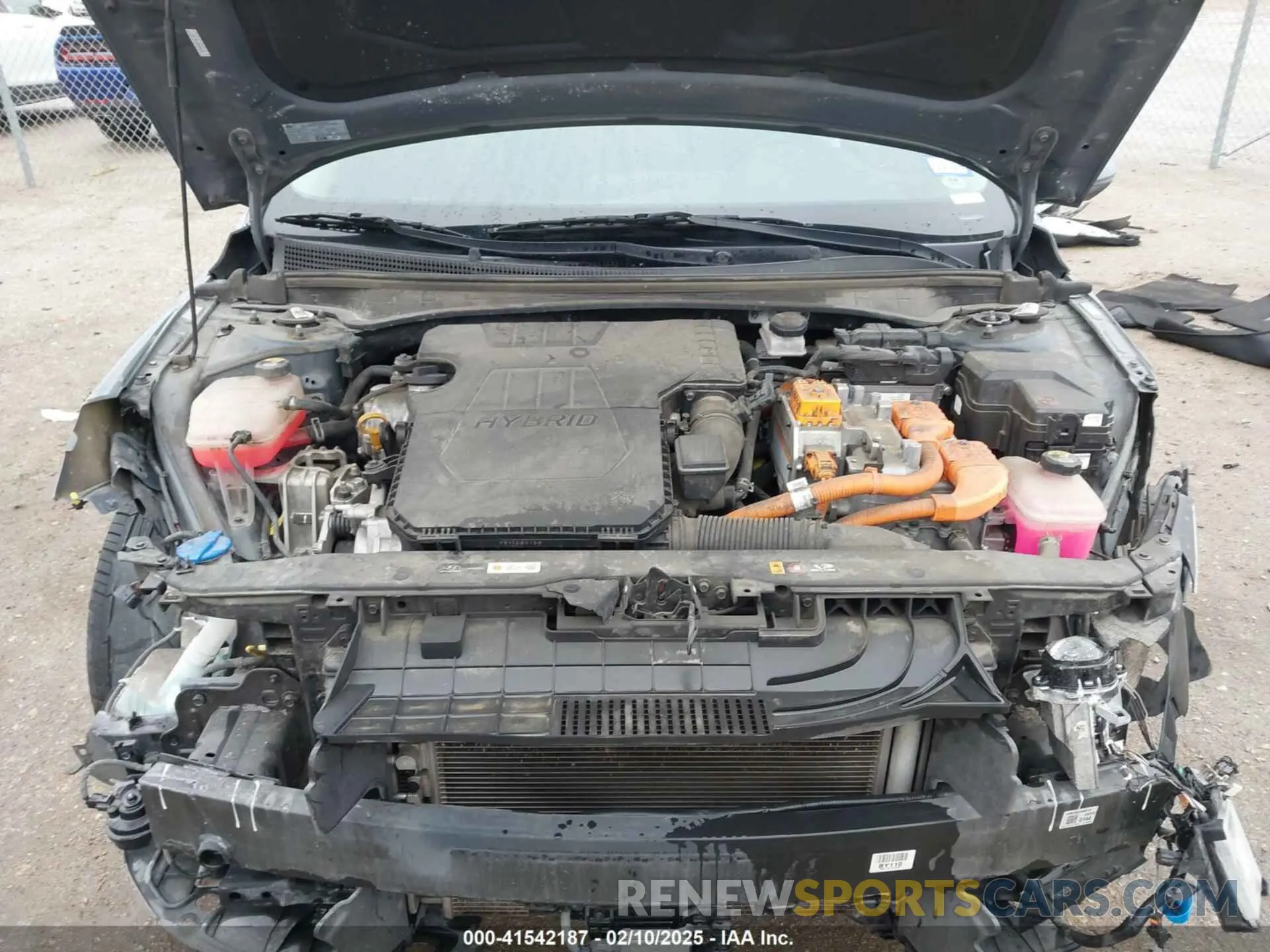 10 Фотография поврежденного автомобиля KMHLN4AJ6NU026126 HYUNDAI ELANTRA HYBRID 2022