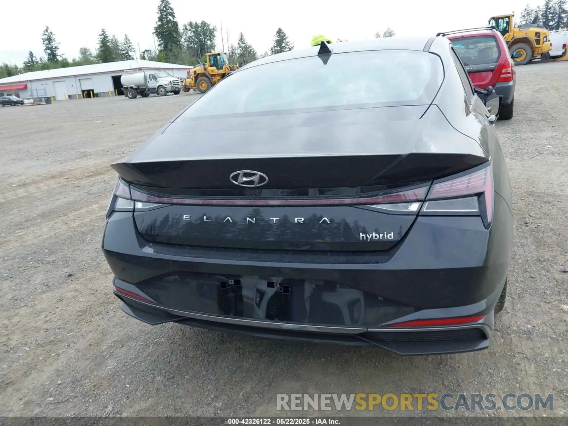 17 Photograph of a damaged car KMHLN4AJ7NU030654 HYUNDAI ELANTRA HYBRID 2022