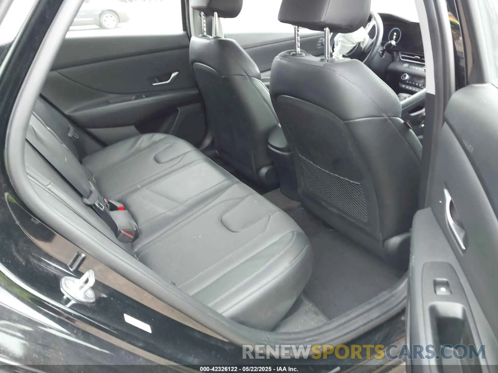 8 Photograph of a damaged car KMHLN4AJ7NU030654 HYUNDAI ELANTRA HYBRID 2022
