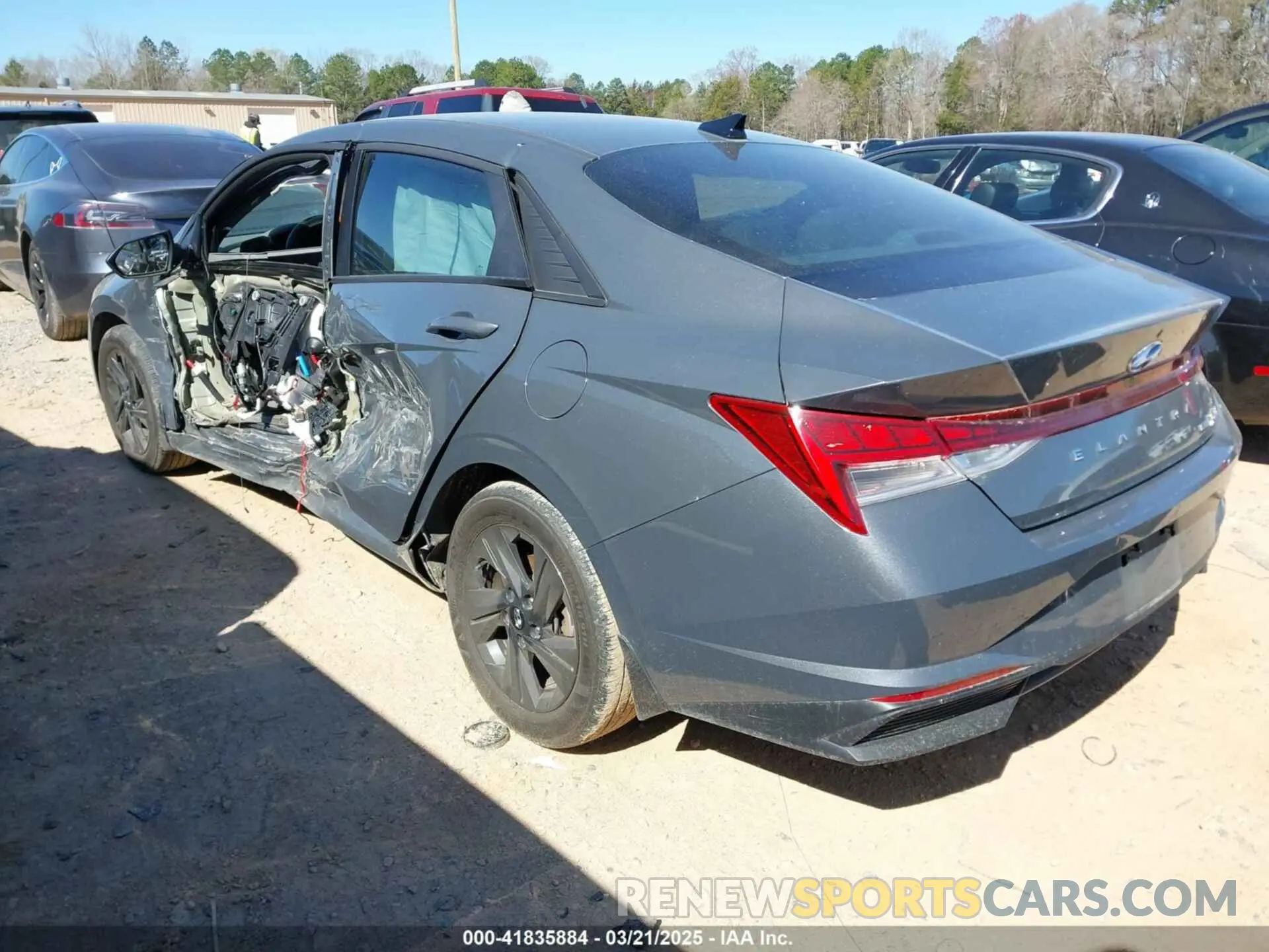3 Photograph of a damaged car KMHLM4AJ0PU071388 HYUNDAI ELANTRA HYBRID 2023