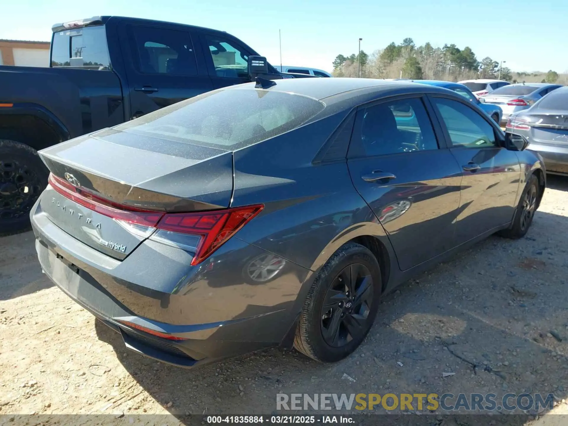4 Photograph of a damaged car KMHLM4AJ0PU071388 HYUNDAI ELANTRA HYBRID 2023