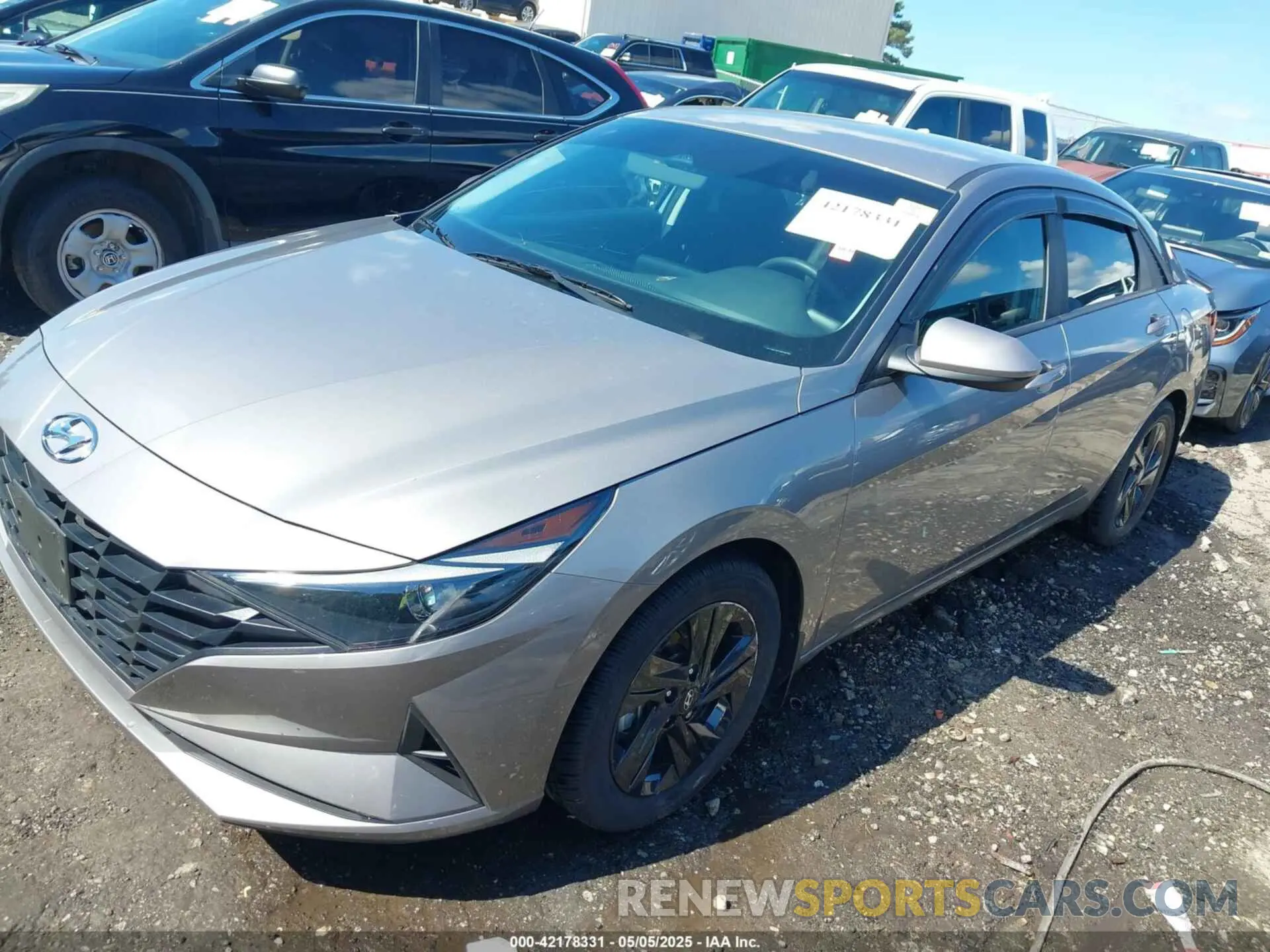 2 Фотография поврежденного автомобиля KMHLM4AJ1PU081654 HYUNDAI ELANTRA HYBRID 2023