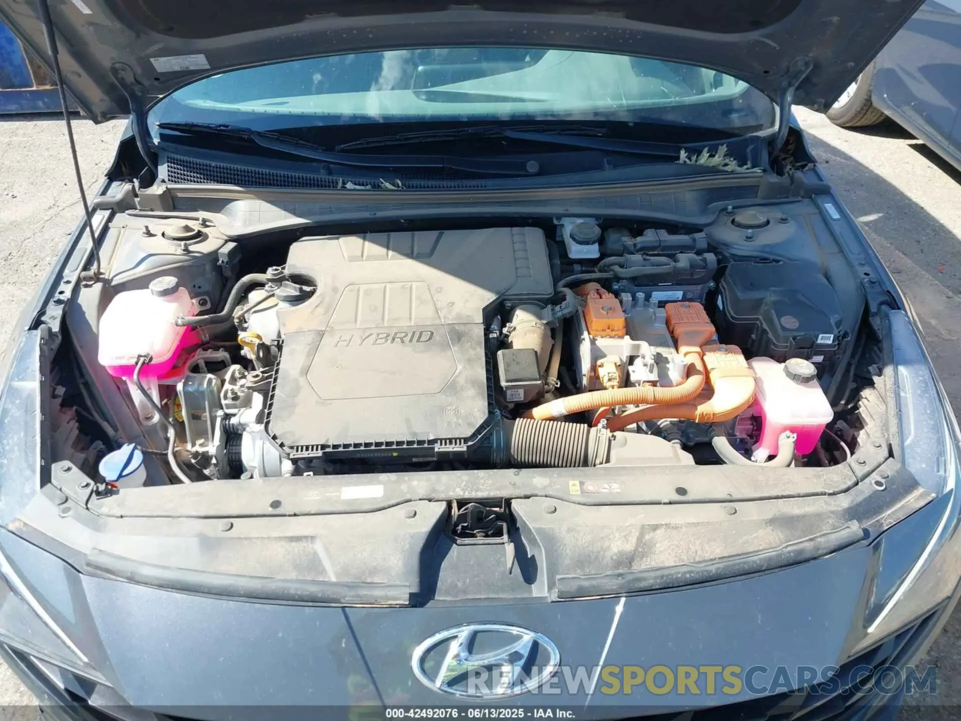 10 Photograph of a damaged car KMHLM4AJ1PU086272 HYUNDAI ELANTRA HYBRID 2023