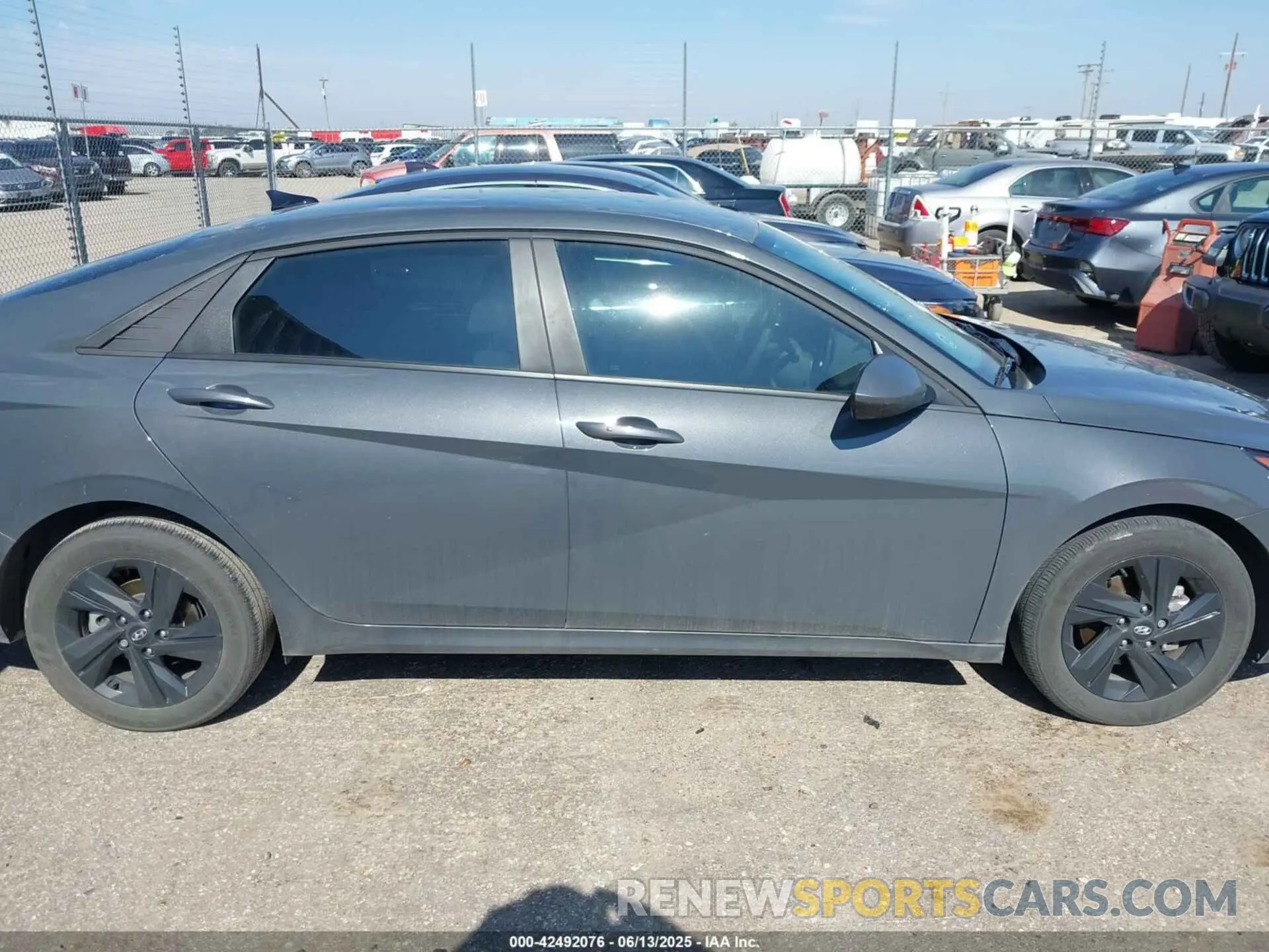 13 Photograph of a damaged car KMHLM4AJ1PU086272 HYUNDAI ELANTRA HYBRID 2023