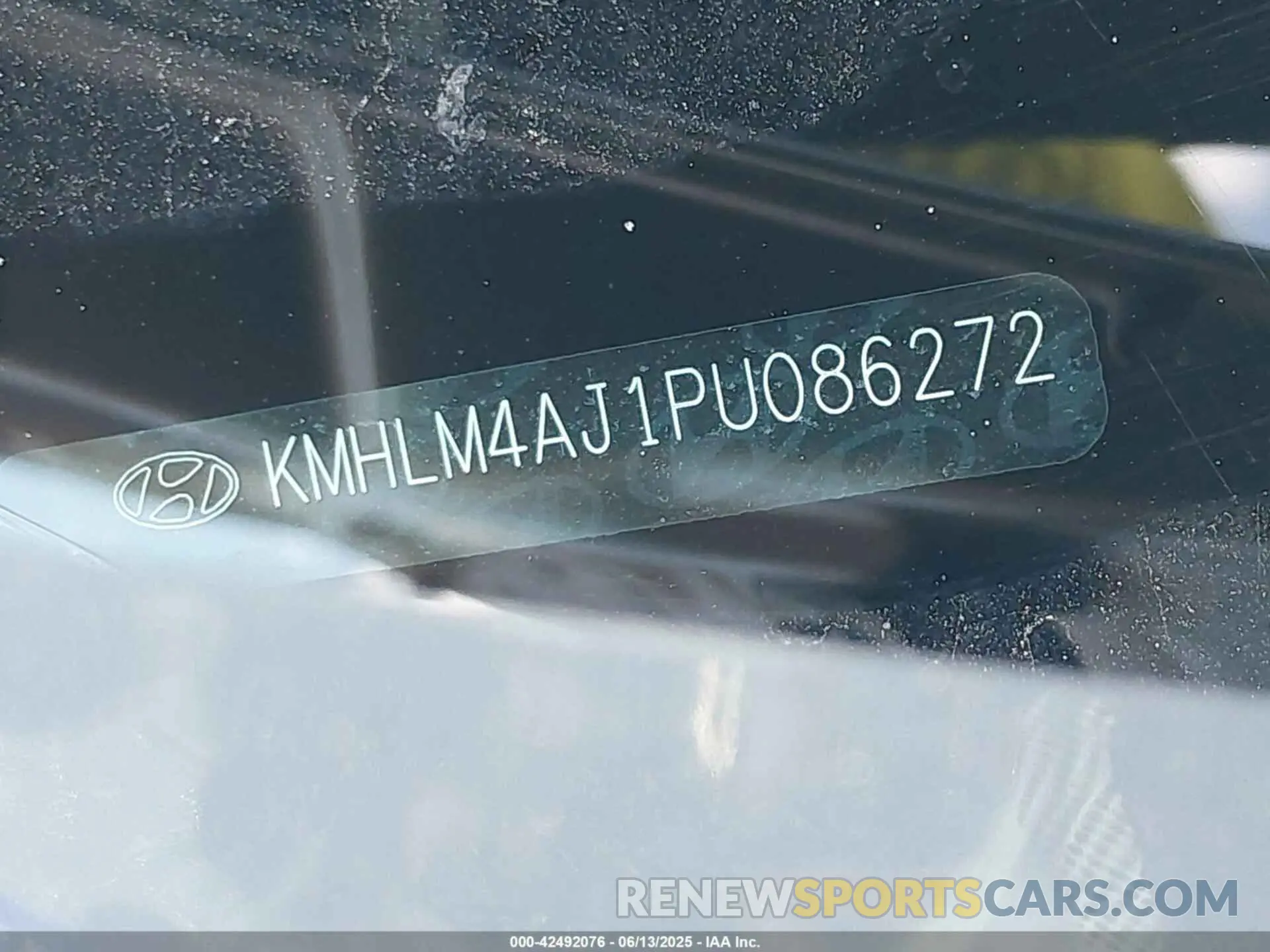 9 Photograph of a damaged car KMHLM4AJ1PU086272 HYUNDAI ELANTRA HYBRID 2023