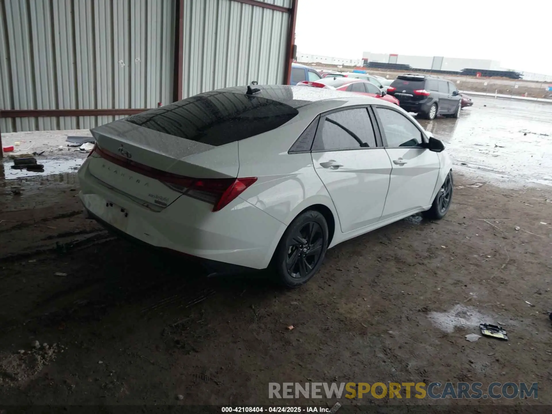 4 Photograph of a damaged car KMHLM4AJ2PU041468 HYUNDAI ELANTRA HYBRID 2023