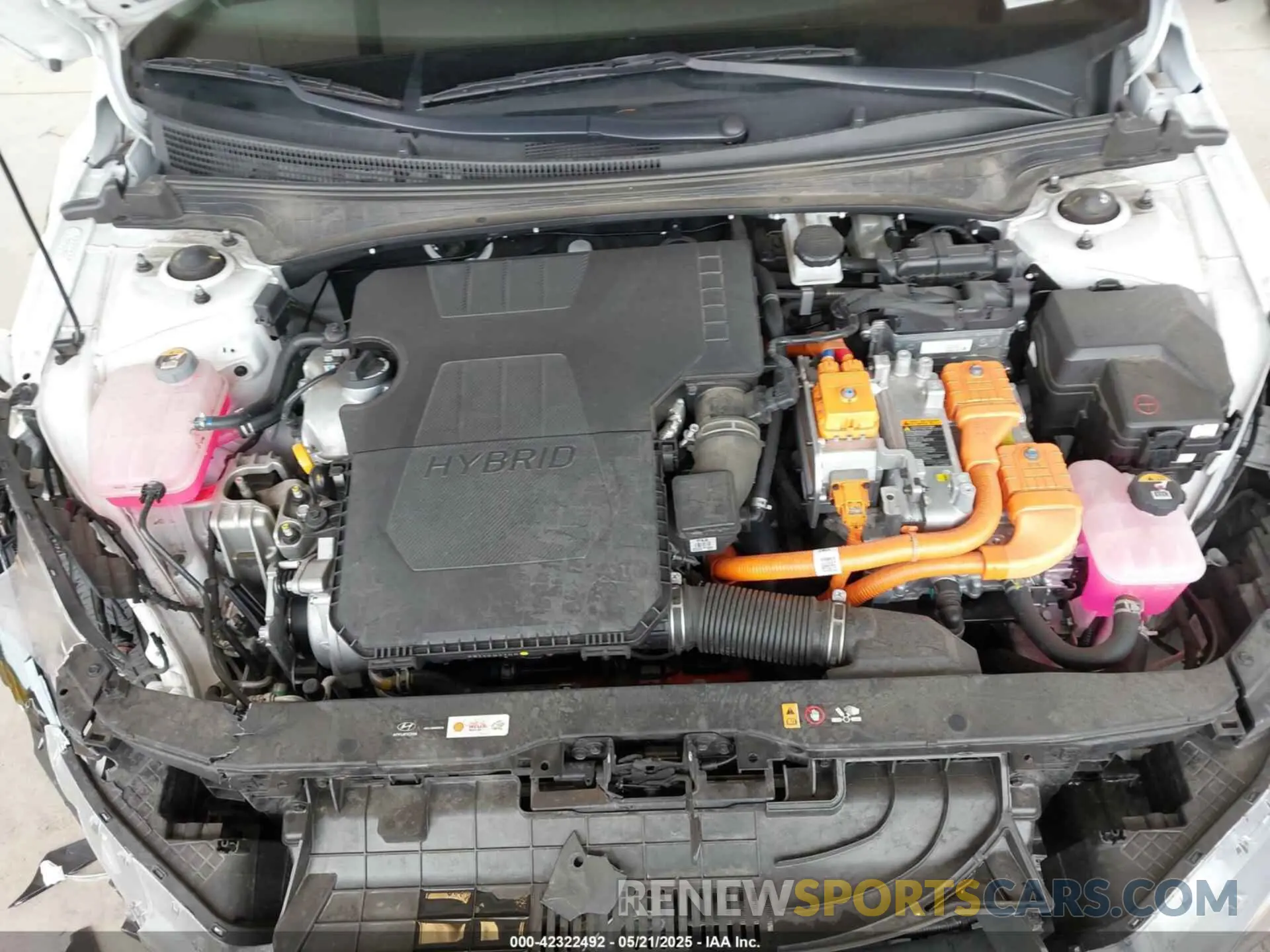 10 Фотография поврежденного автомобиля KMHLM4AJ2PU082893 HYUNDAI ELANTRA HYBRID 2023