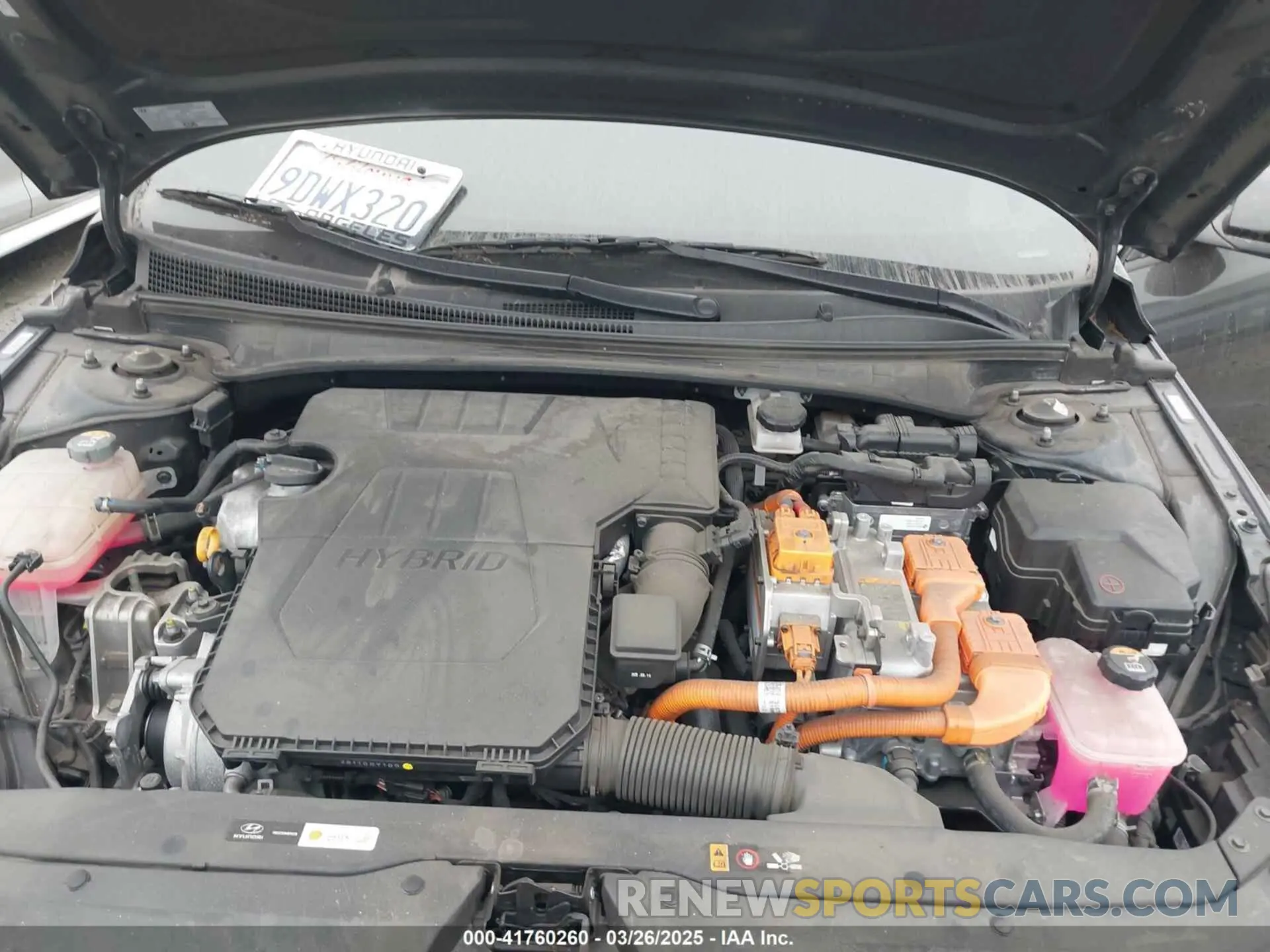 10 Фотография поврежденного автомобиля KMHLM4AJ3PU046663 HYUNDAI ELANTRA HYBRID 2023