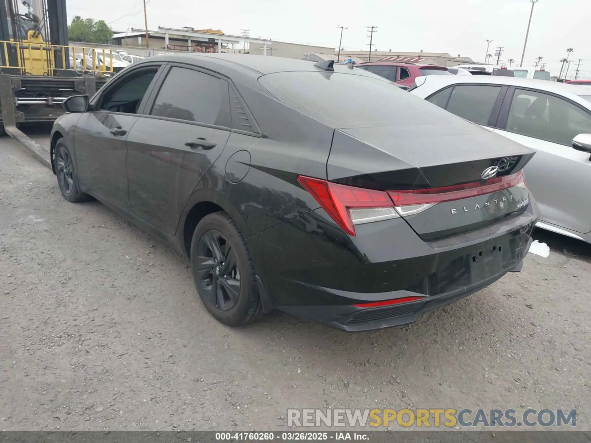 3 Фотография поврежденного автомобиля KMHLM4AJ3PU046663 HYUNDAI ELANTRA HYBRID 2023