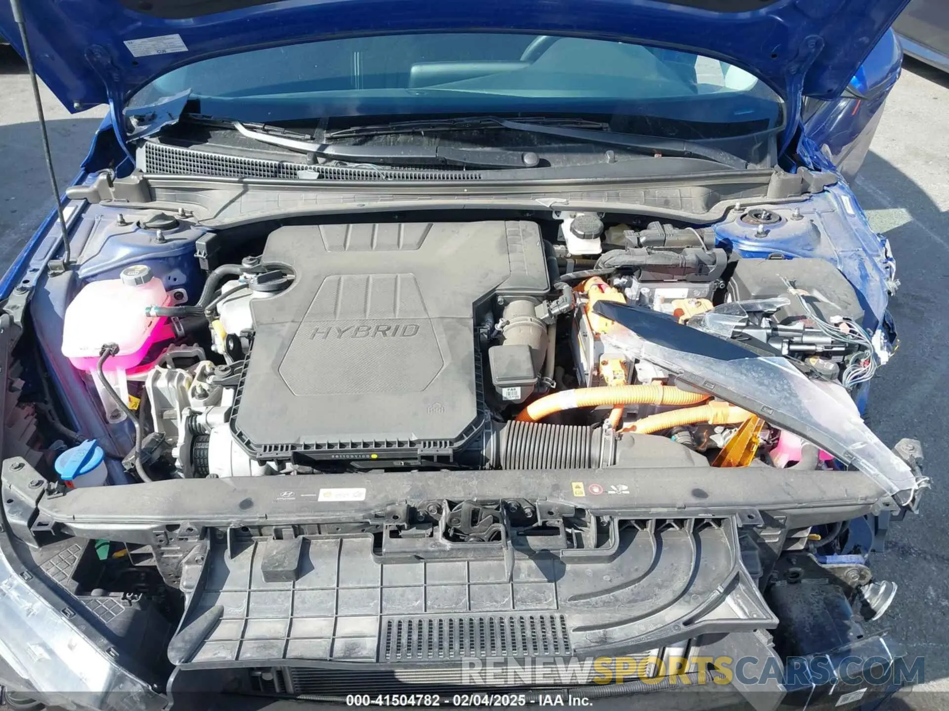 10 Фотография поврежденного автомобиля KMHLM4AJ4PU082409 HYUNDAI ELANTRA HYBRID 2023