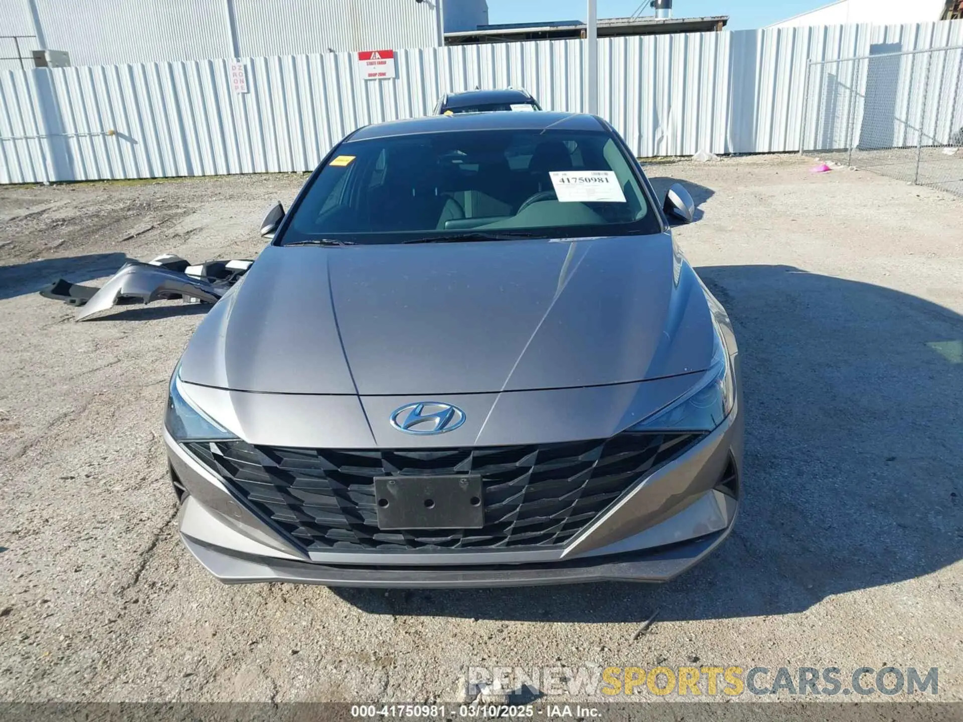 13 Photograph of a damaged car KMHLM4AJ4PU083057 HYUNDAI ELANTRA HYBRID 2023