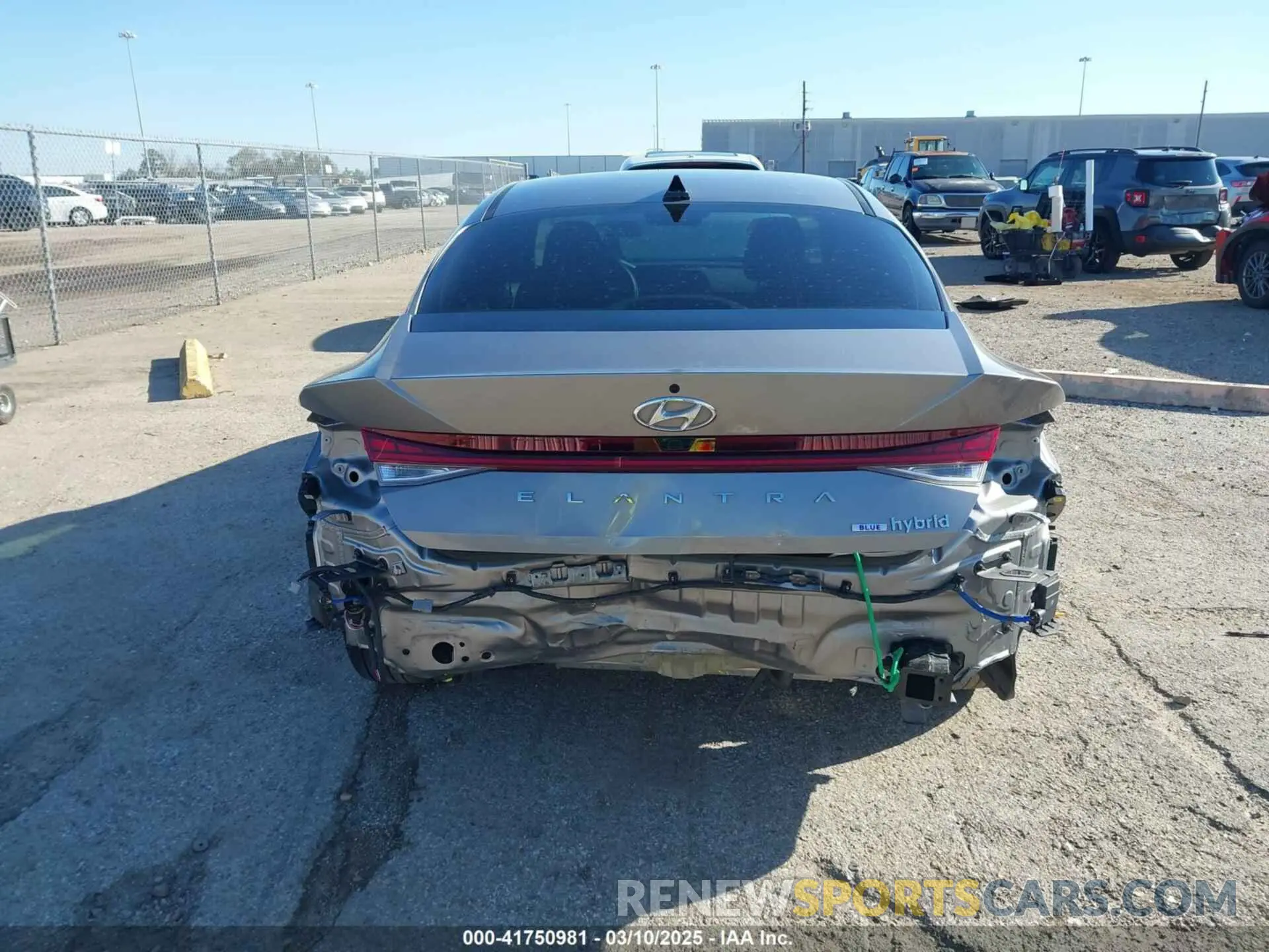 17 Photograph of a damaged car KMHLM4AJ4PU083057 HYUNDAI ELANTRA HYBRID 2023