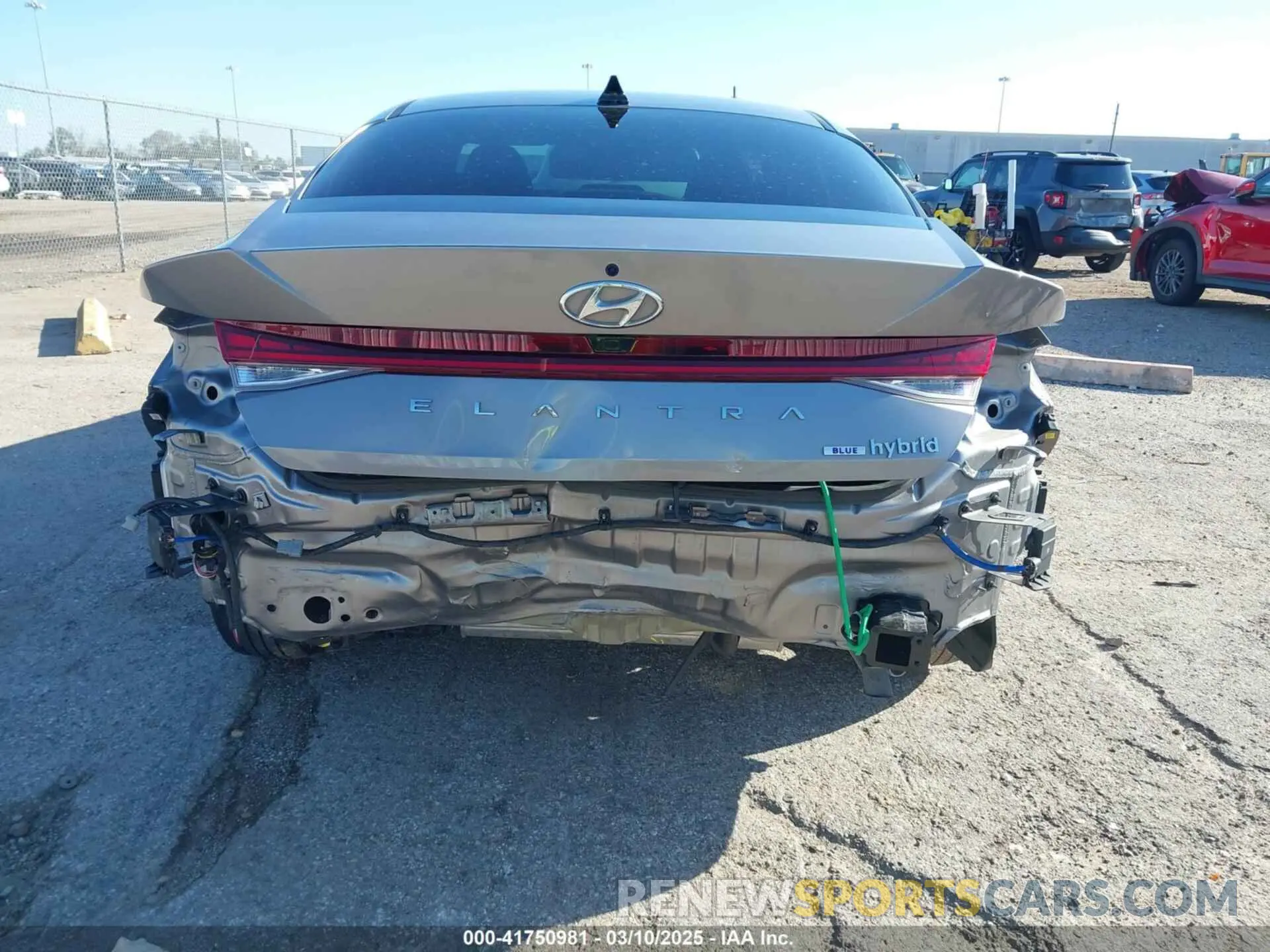 6 Photograph of a damaged car KMHLM4AJ4PU083057 HYUNDAI ELANTRA HYBRID 2023
