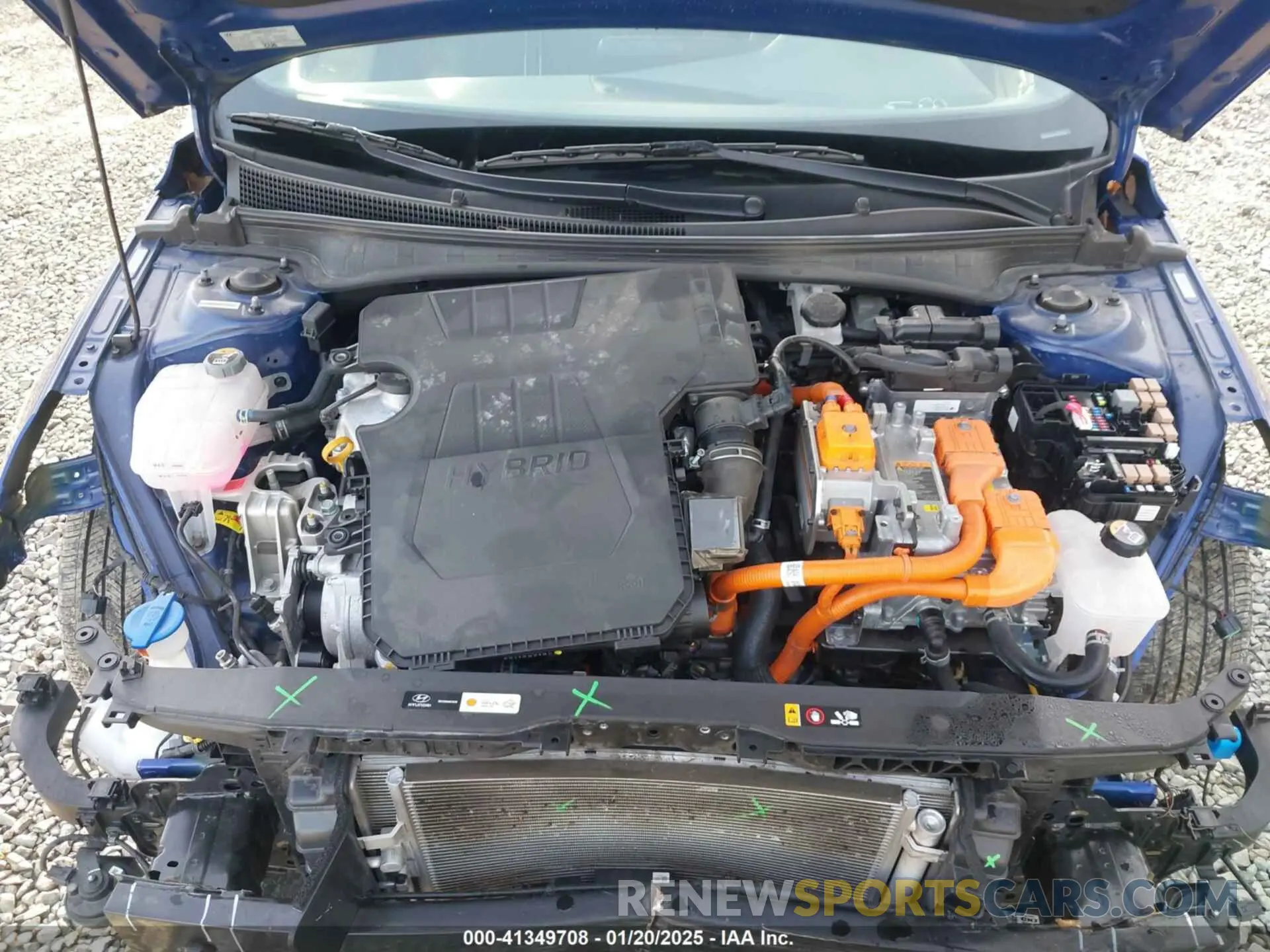 10 Photograph of a damaged car KMHLM4AJ4PU083298 HYUNDAI ELANTRA HYBRID 2023