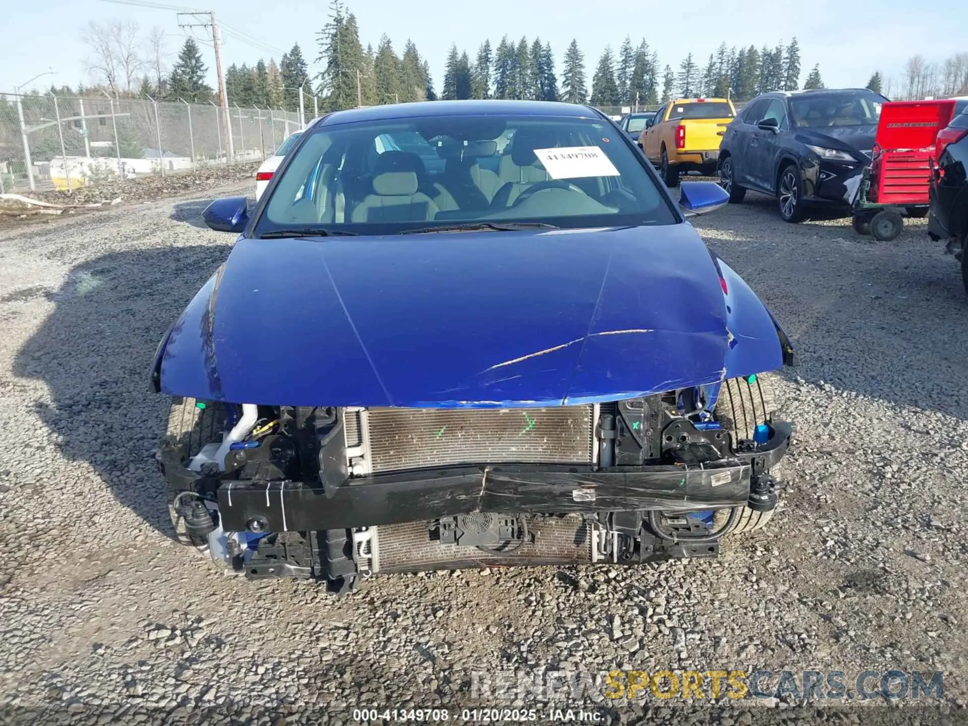 13 Photograph of a damaged car KMHLM4AJ4PU083298 HYUNDAI ELANTRA HYBRID 2023