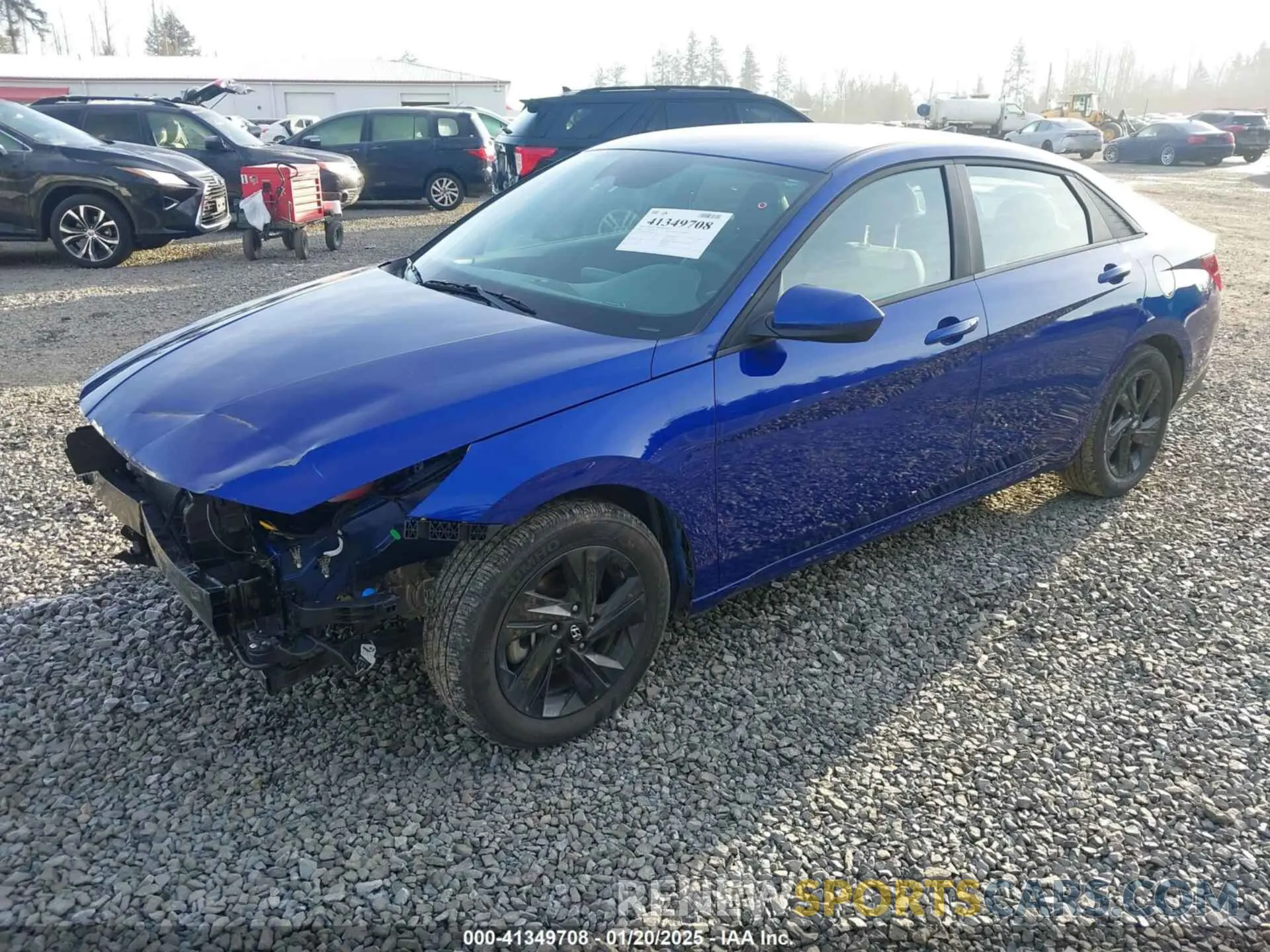 2 Photograph of a damaged car KMHLM4AJ4PU083298 HYUNDAI ELANTRA HYBRID 2023