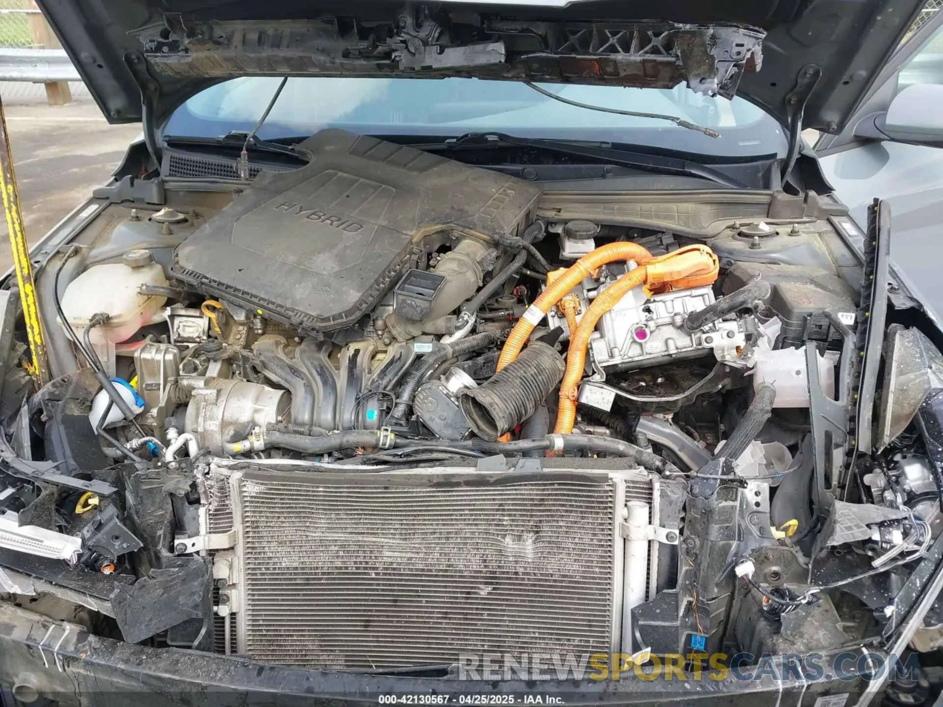 10 Photograph of a damaged car KMHLM4AJ6PU033809 HYUNDAI ELANTRA HYBRID 2023