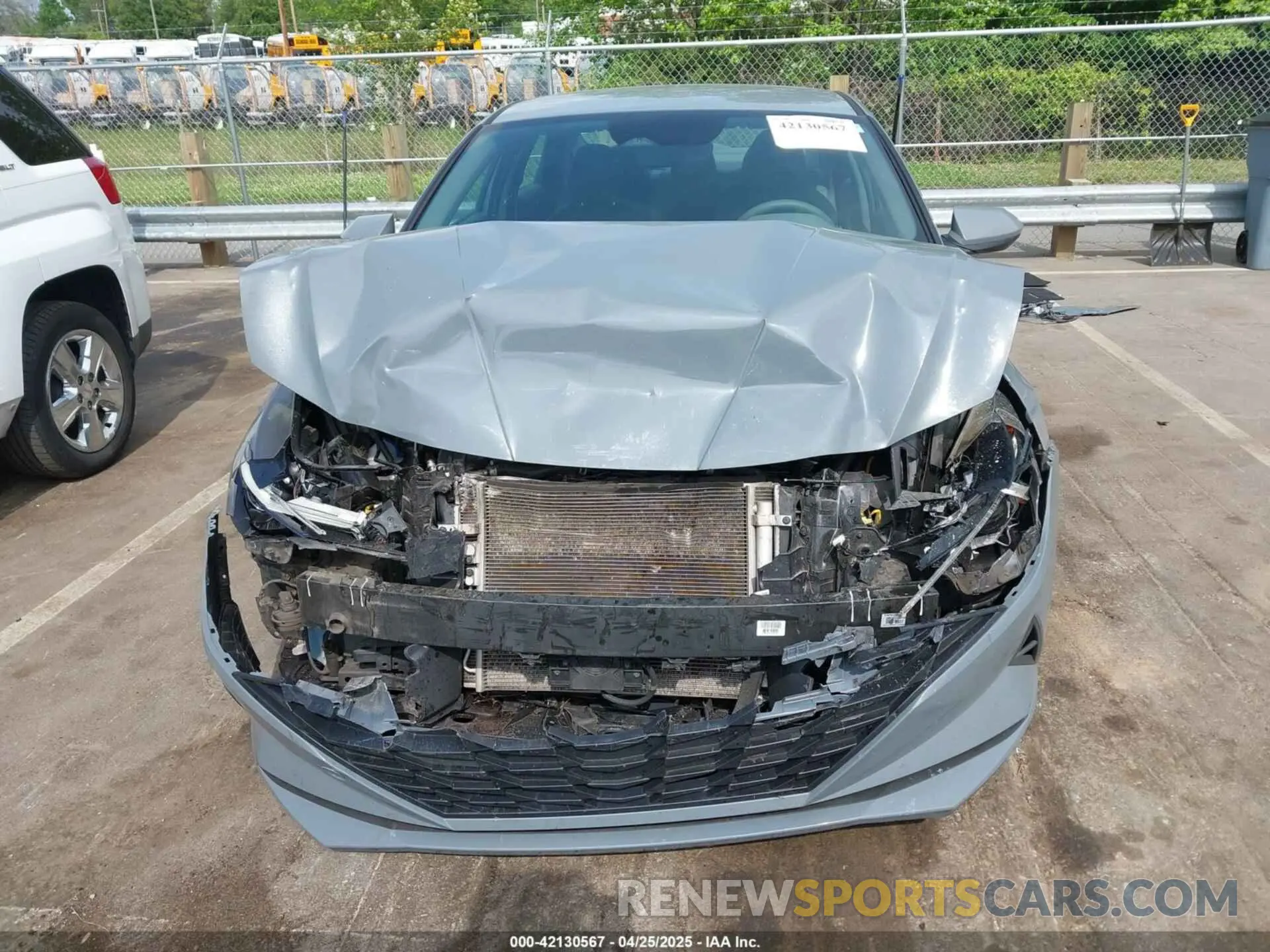 13 Photograph of a damaged car KMHLM4AJ6PU033809 HYUNDAI ELANTRA HYBRID 2023