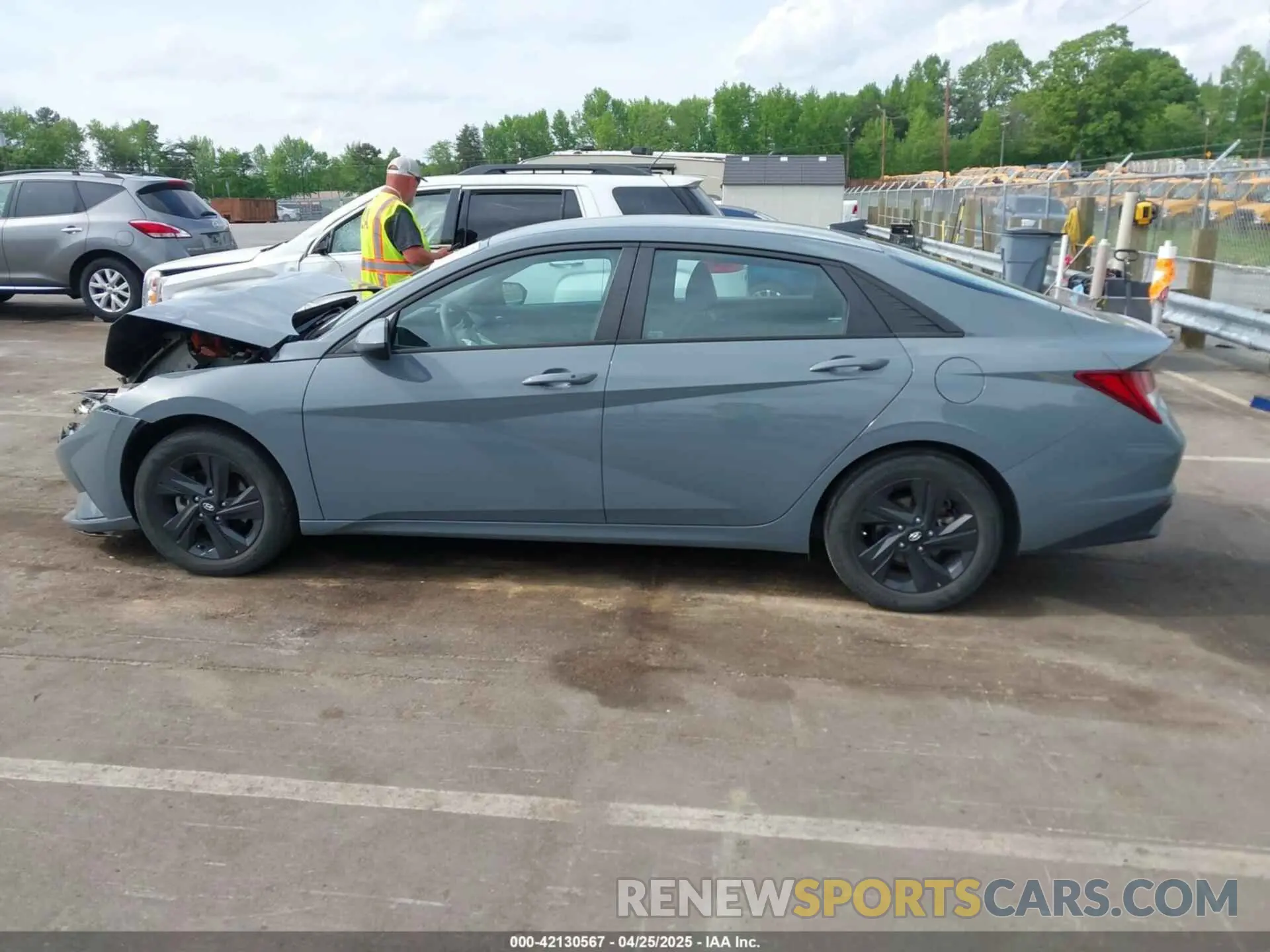 15 Photograph of a damaged car KMHLM4AJ6PU033809 HYUNDAI ELANTRA HYBRID 2023