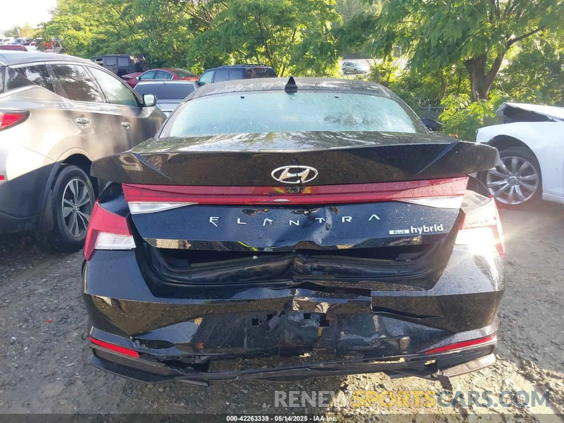 16 Photograph of a damaged car KMHLM4AJ8PU073972 HYUNDAI ELANTRA HYBRID 2023