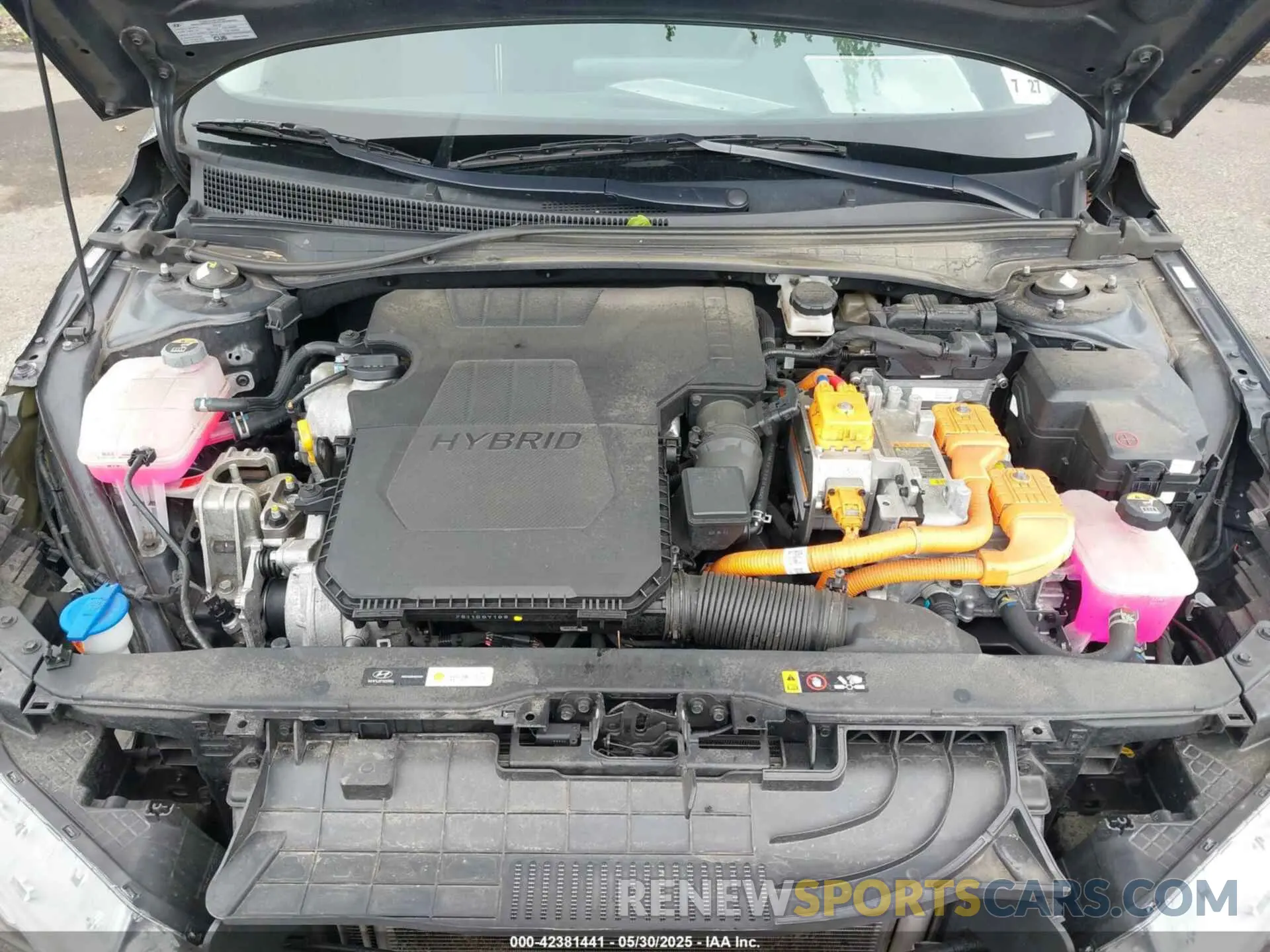 10 Photograph of a damaged car KMHLM4AJ9PU033819 HYUNDAI ELANTRA HYBRID 2023