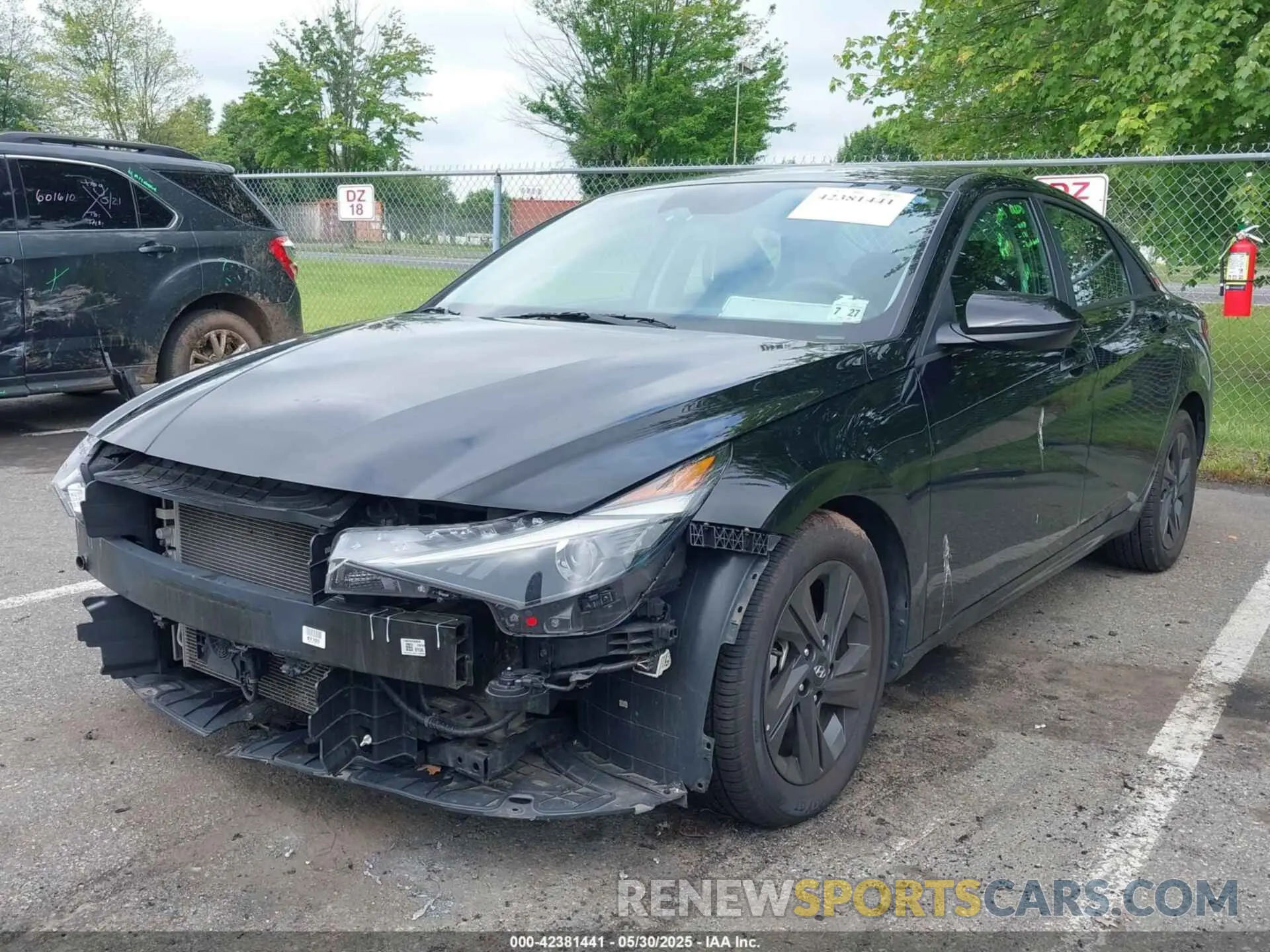 2 Photograph of a damaged car KMHLM4AJ9PU033819 HYUNDAI ELANTRA HYBRID 2023