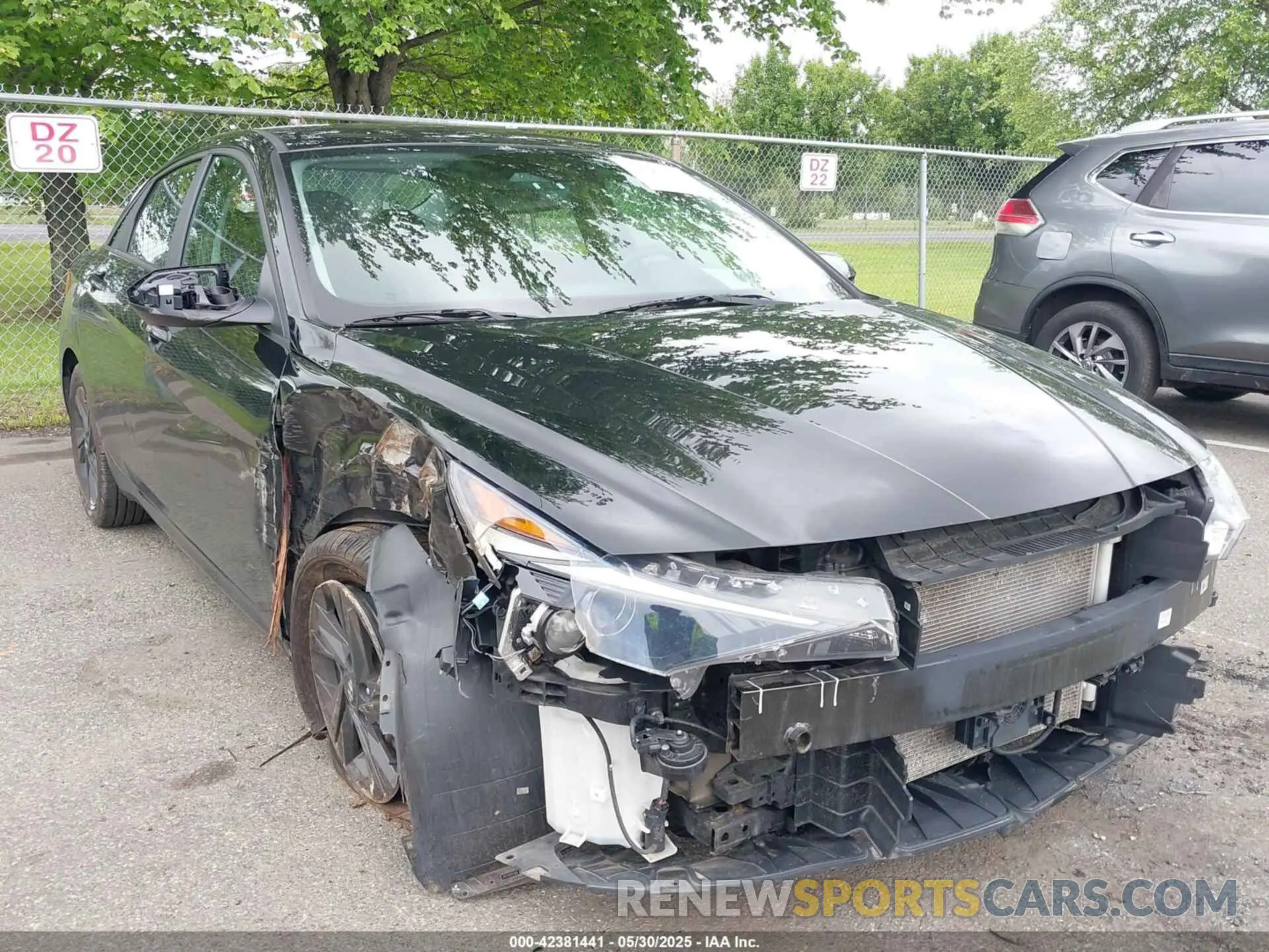 6 Photograph of a damaged car KMHLM4AJ9PU033819 HYUNDAI ELANTRA HYBRID 2023