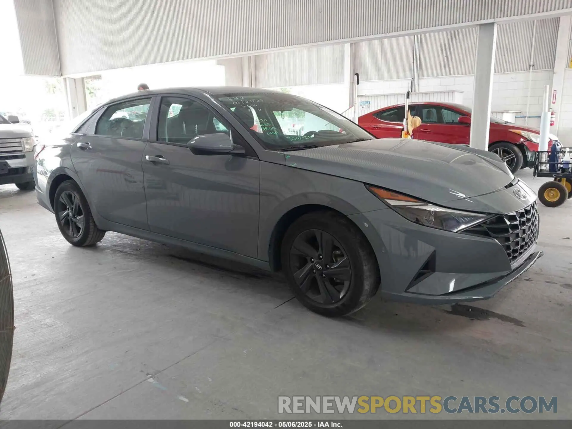 1 Photograph of a damaged car KMHLM4AJ9PU044562 HYUNDAI ELANTRA HYBRID 2023