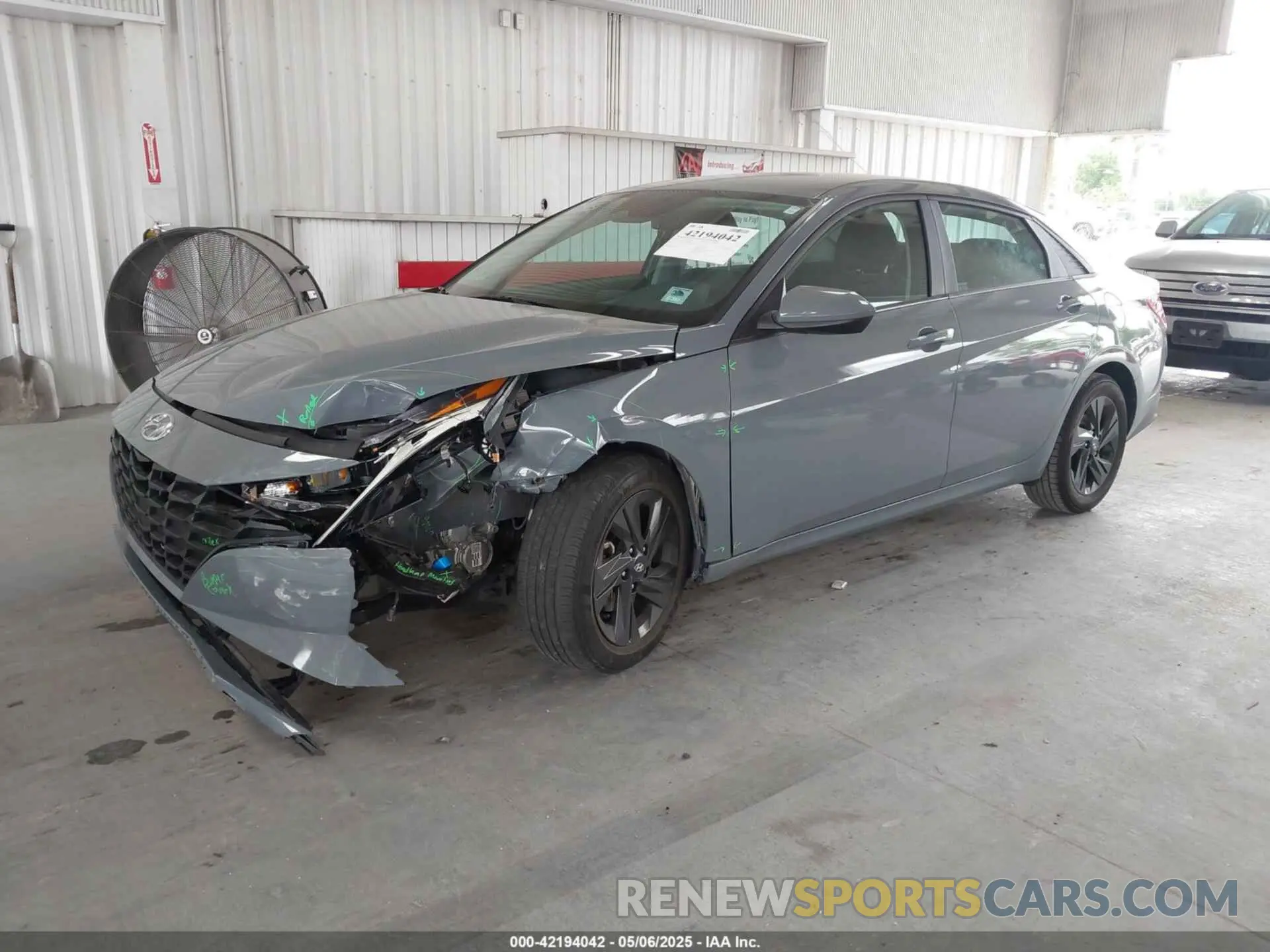 2 Photograph of a damaged car KMHLM4AJ9PU044562 HYUNDAI ELANTRA HYBRID 2023