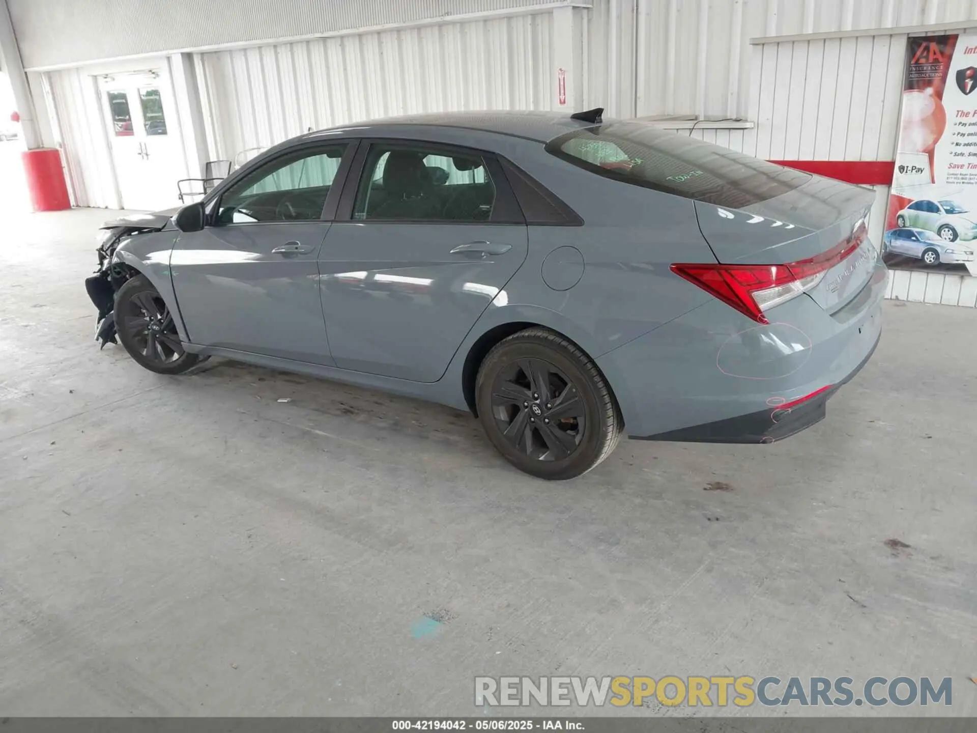 3 Photograph of a damaged car KMHLM4AJ9PU044562 HYUNDAI ELANTRA HYBRID 2023