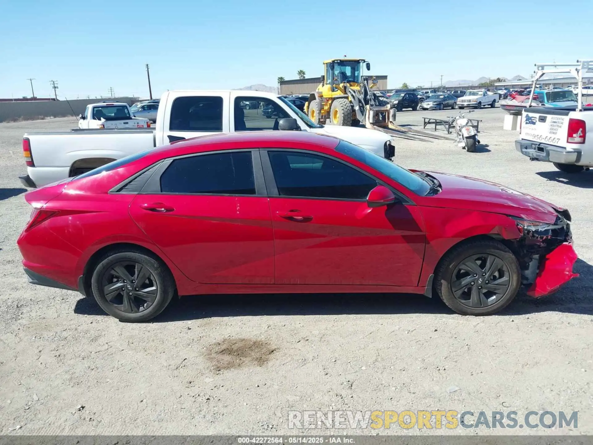 13 Photograph of a damaged car KMHLM4AJXPU042660 HYUNDAI ELANTRA HYBRID 2023