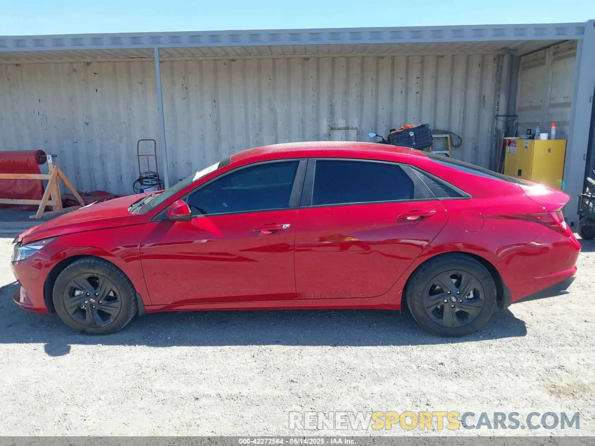 14 Photograph of a damaged car KMHLM4AJXPU042660 HYUNDAI ELANTRA HYBRID 2023